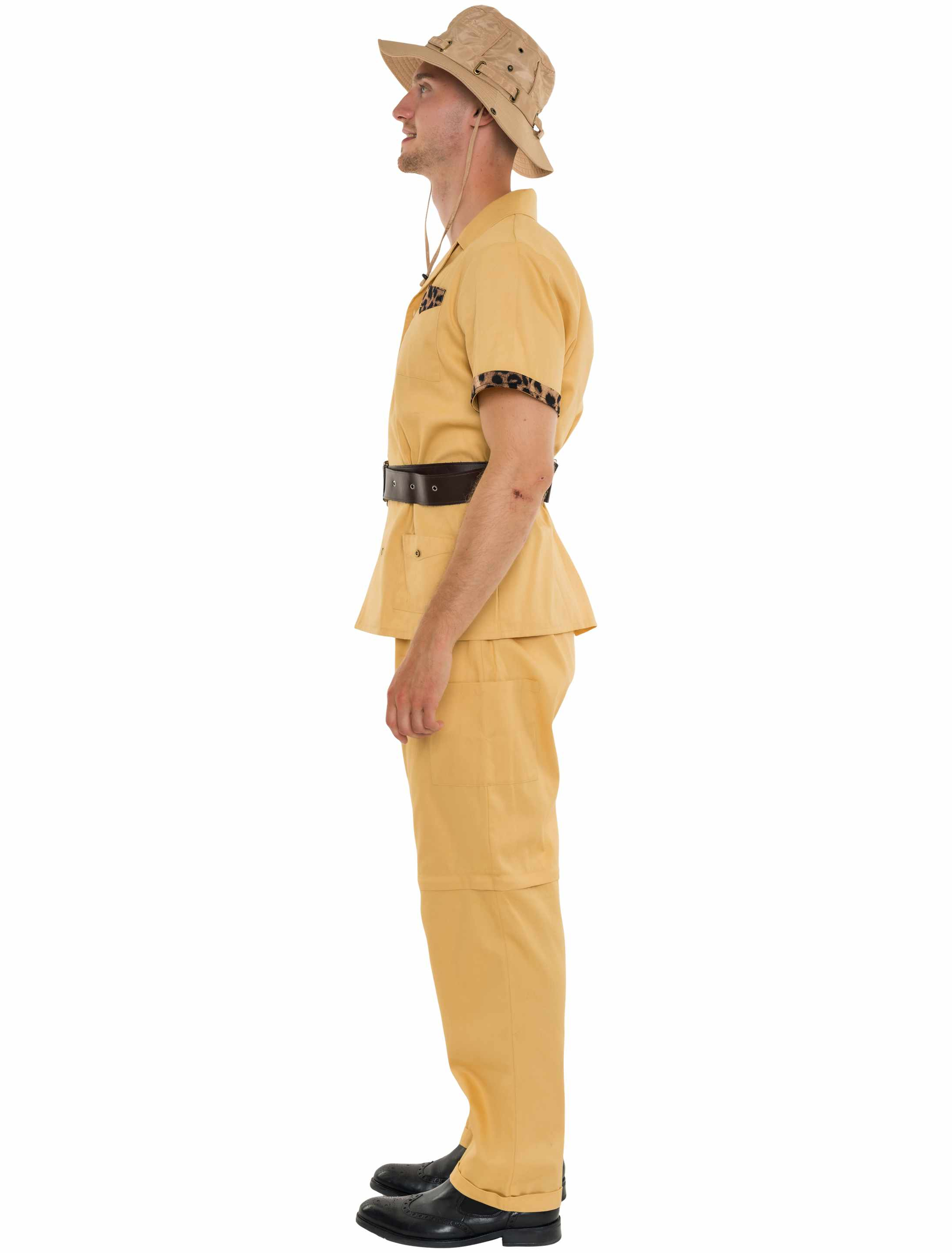 Kostüm Safari 3-tlg. Herren beige S