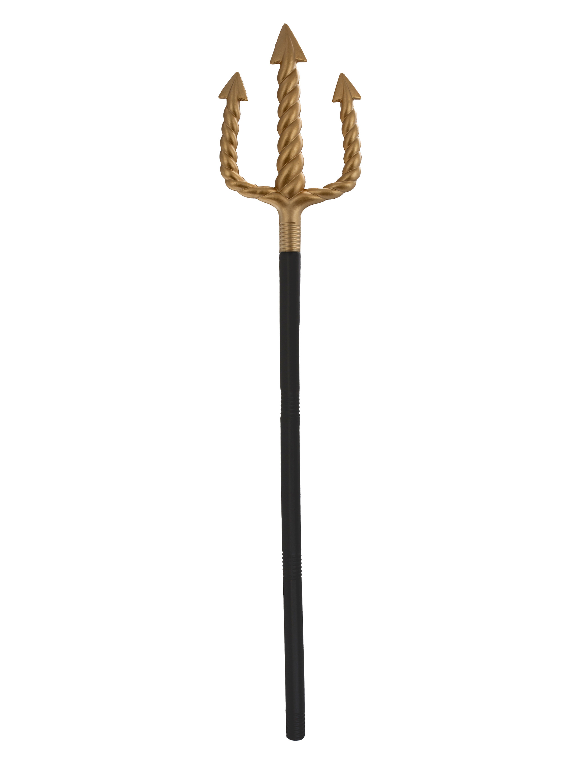Dreizack schwarz/gold 110cm