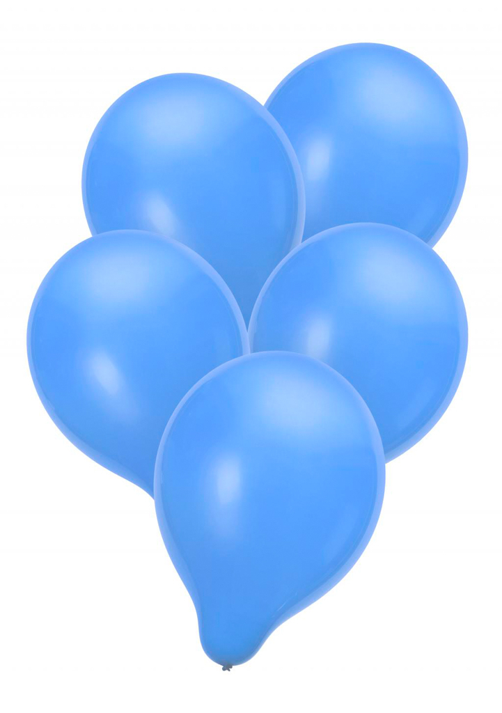 Luftballons 50 Stk. blau