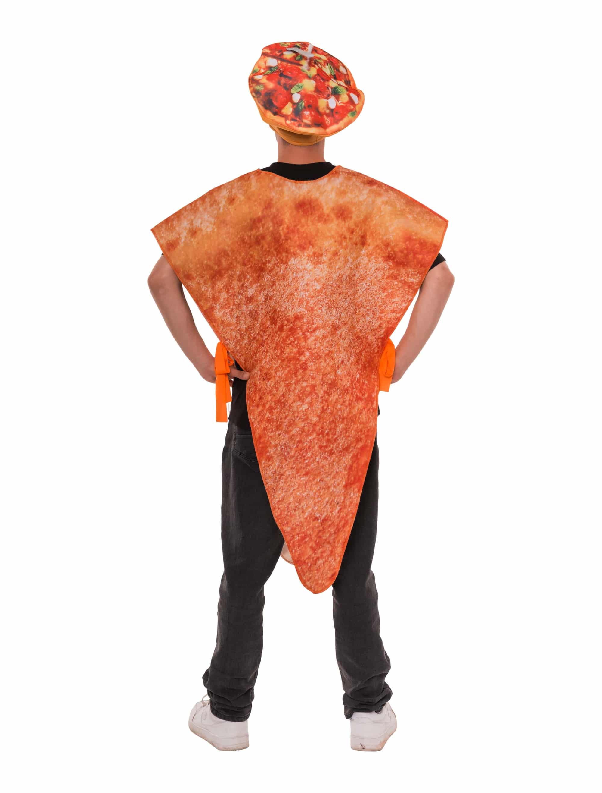 Kostüm Pizzastück bunt one size