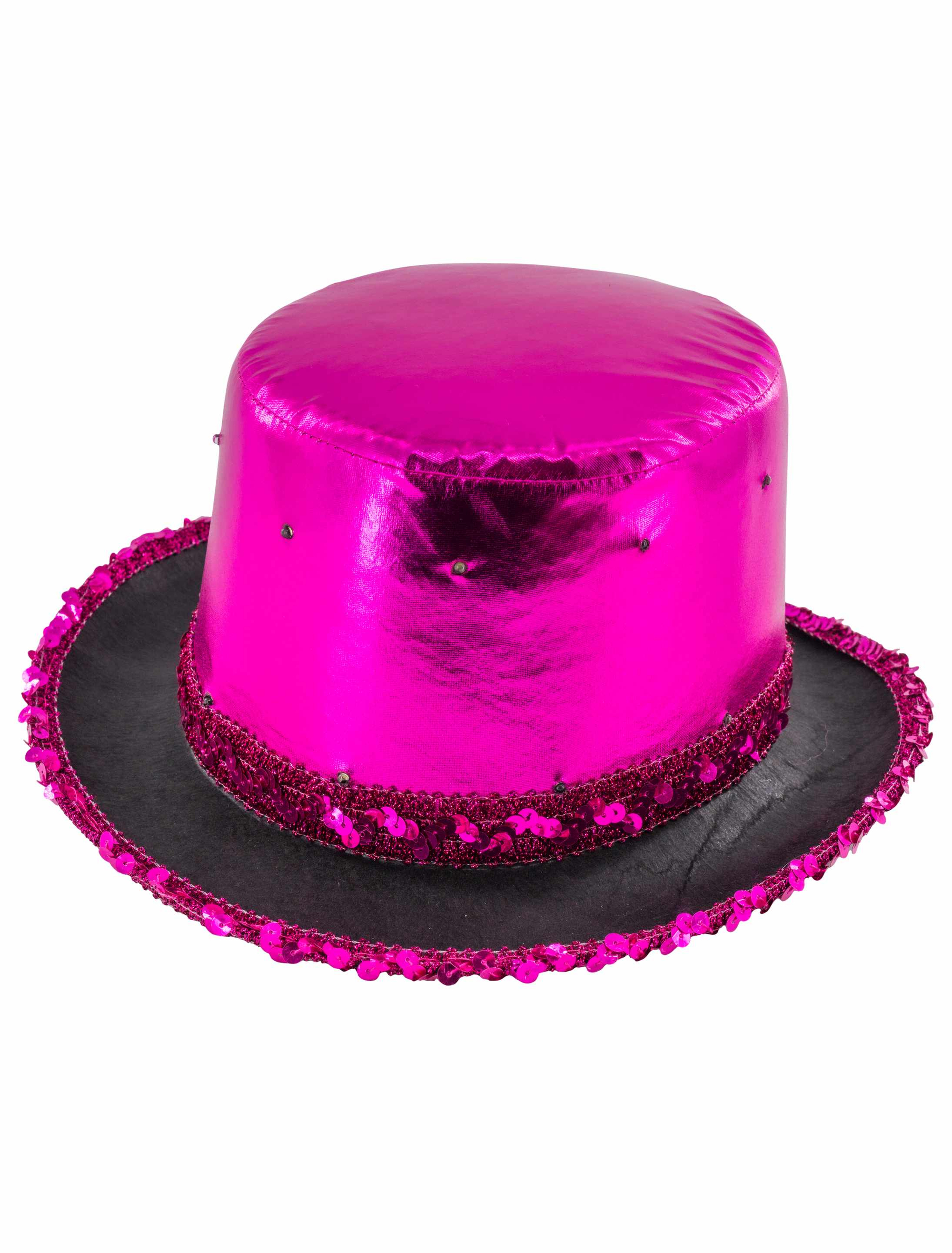 Zylinder blinkend pink one size
