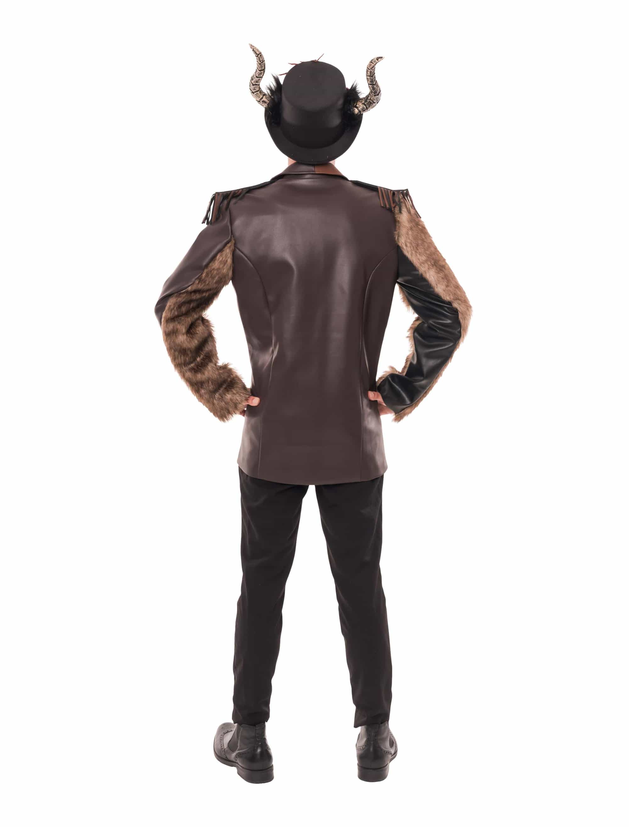 Mantel Voodoo Schamane braun S/M