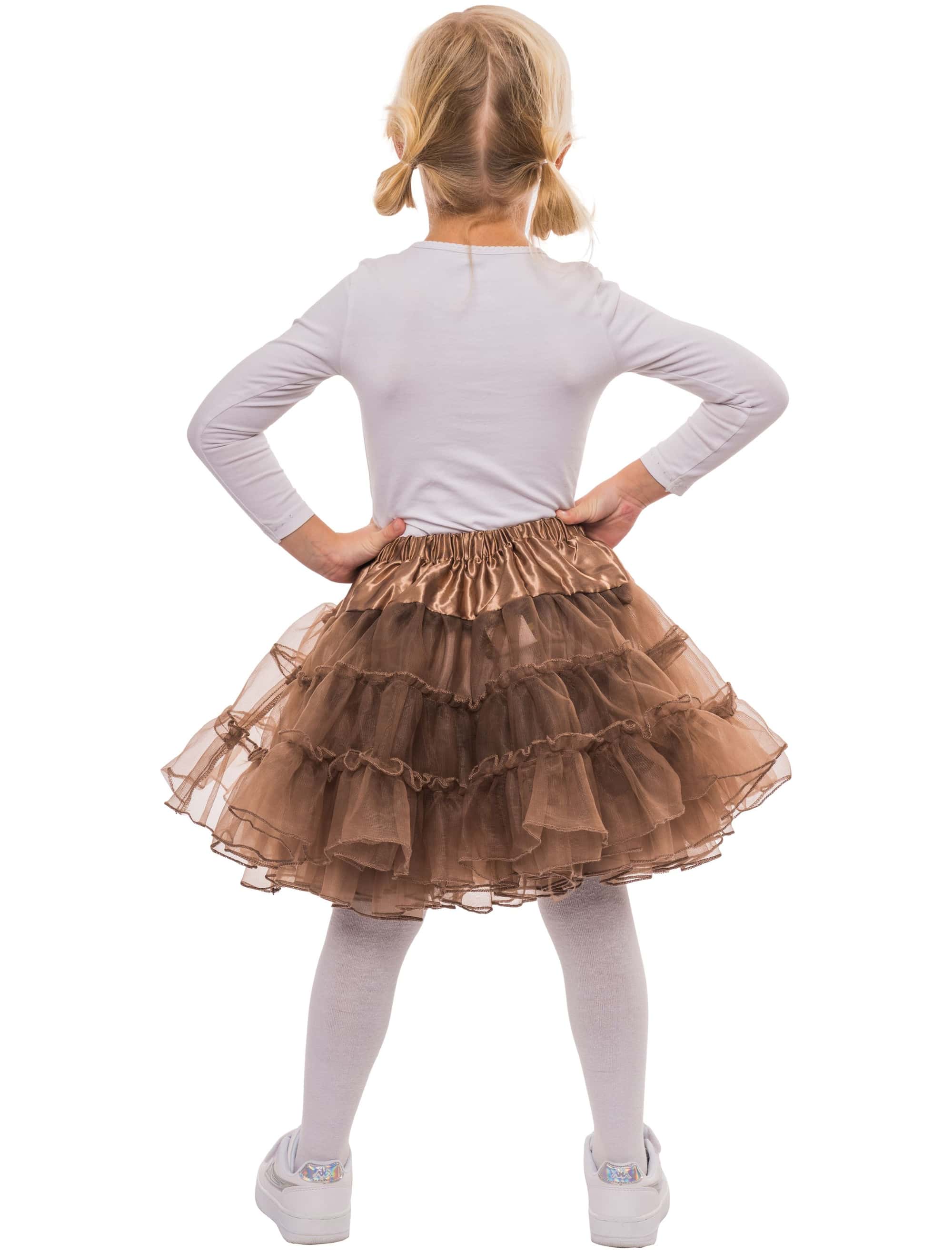 Petticoat Kinder braun one size