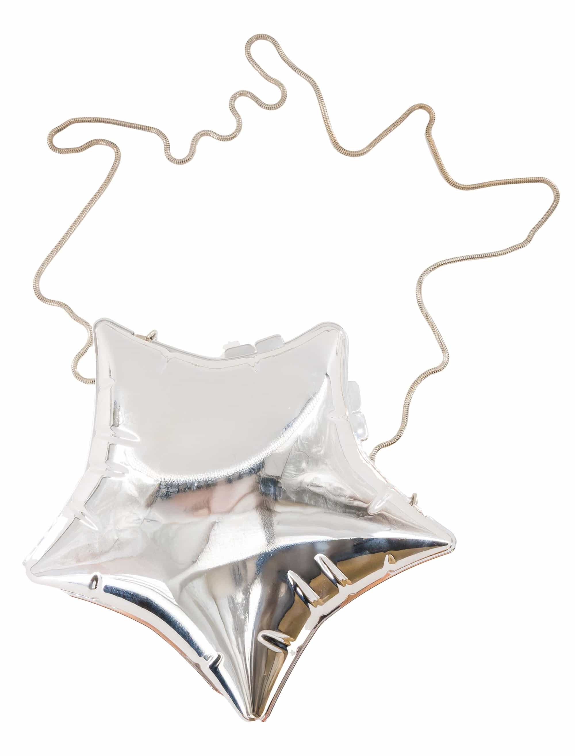 Tasche Stern Metallic silber