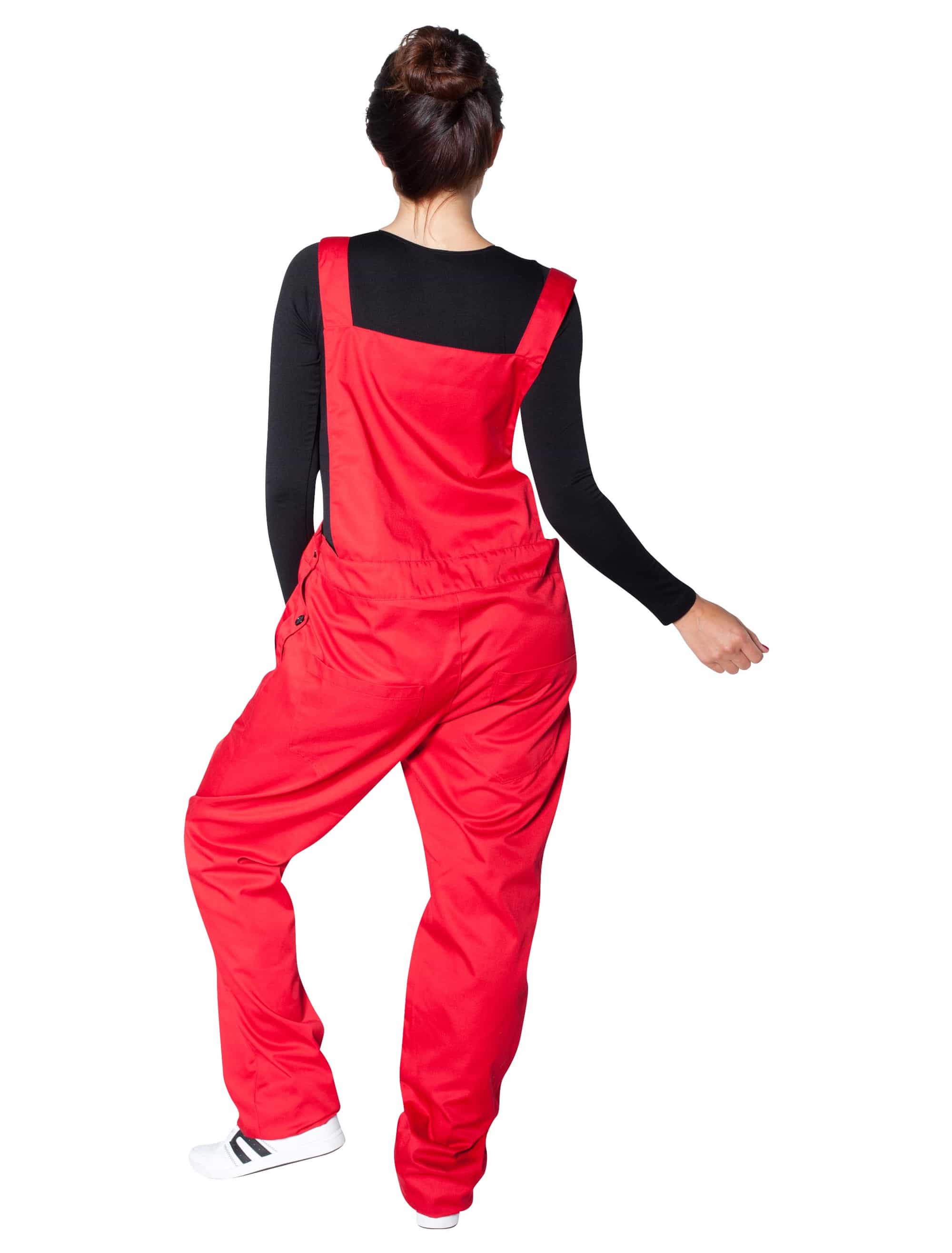 Latzhose Herren rot M