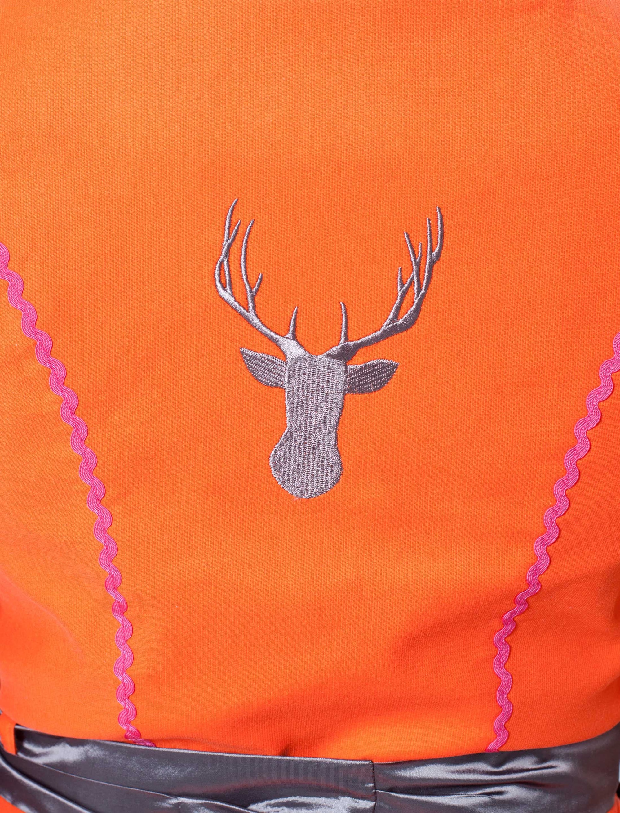 Dirndl Andrea Damen orange 38