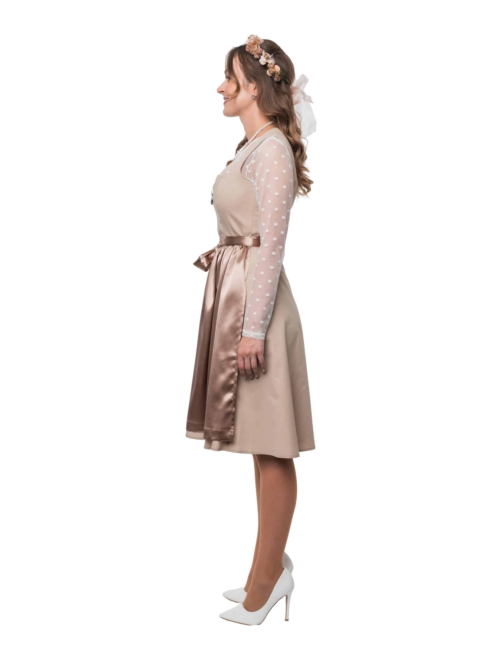 Dirndl Hanni Damen beige 36