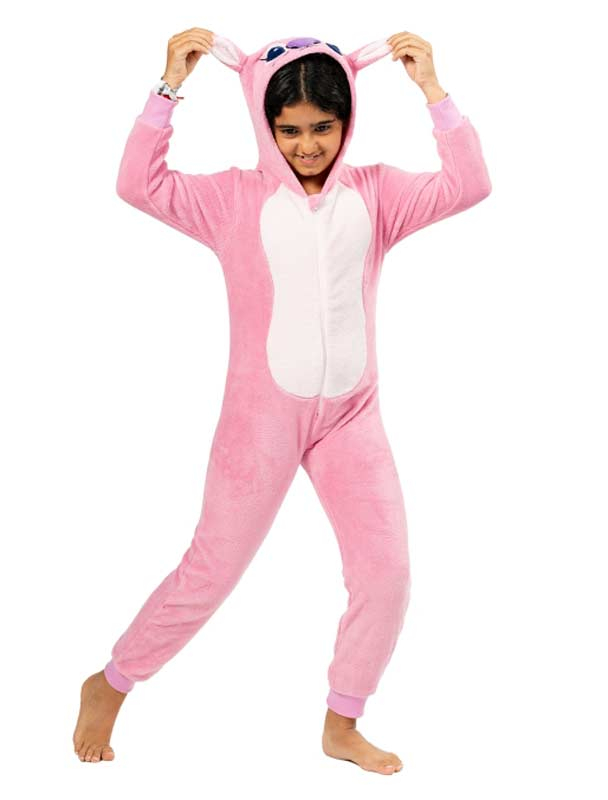 Onesie Stitch Angel Kigu rosa 12-14 Jahre