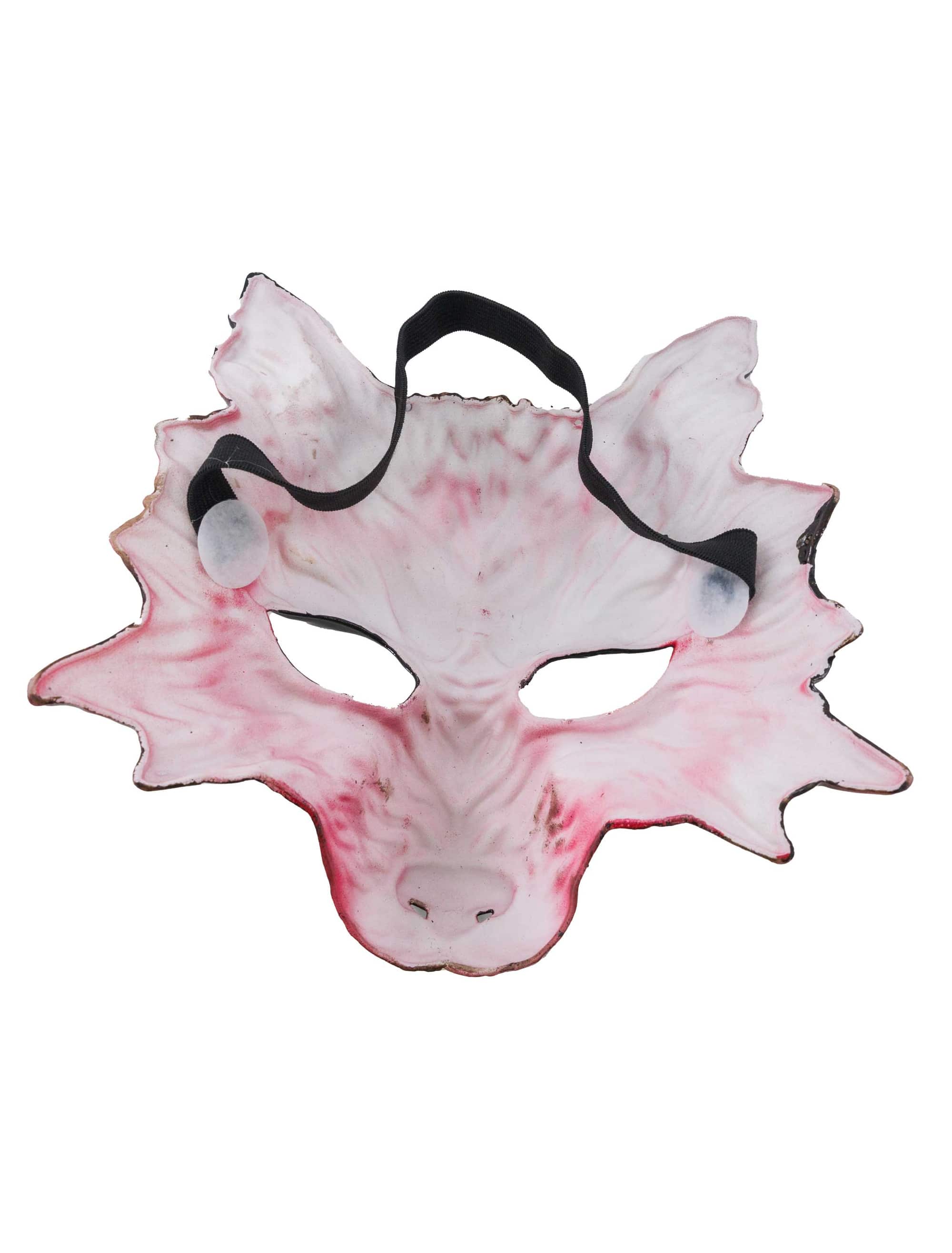 Maske Wolf rot