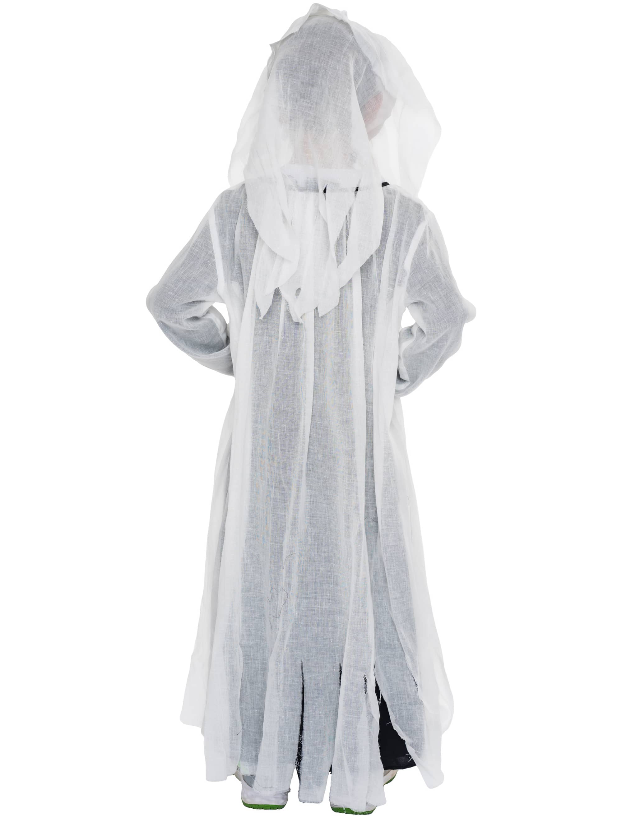 Kleid Geist Kinder 2-tlg. schwarz/weiß 116-128