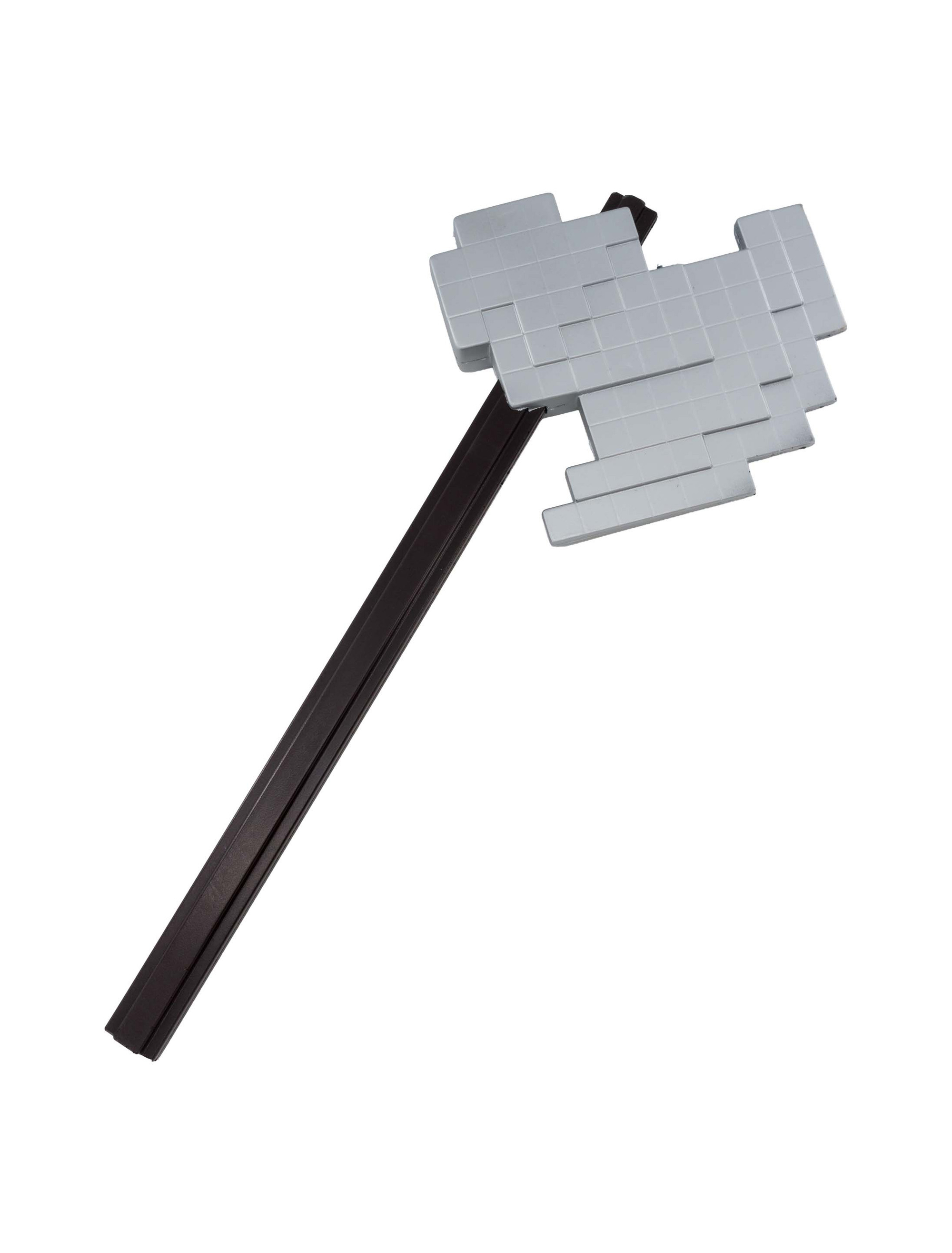 Axt Pixel silber