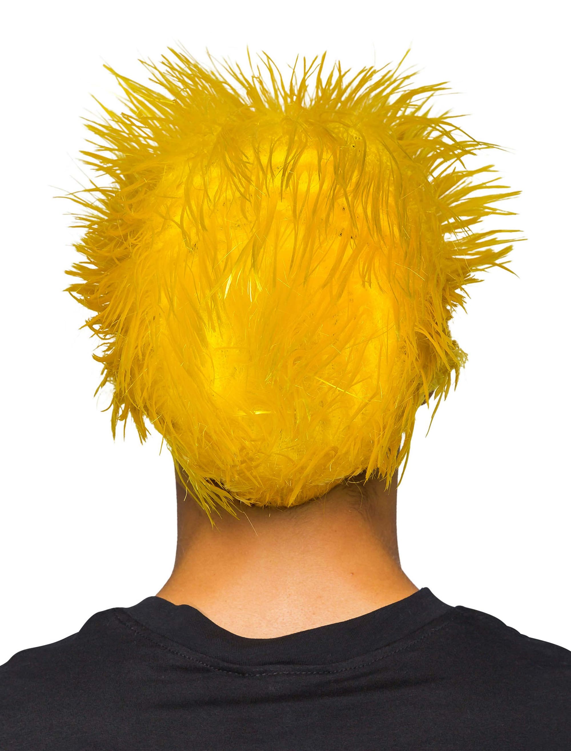 Perücke Igel gelb one size