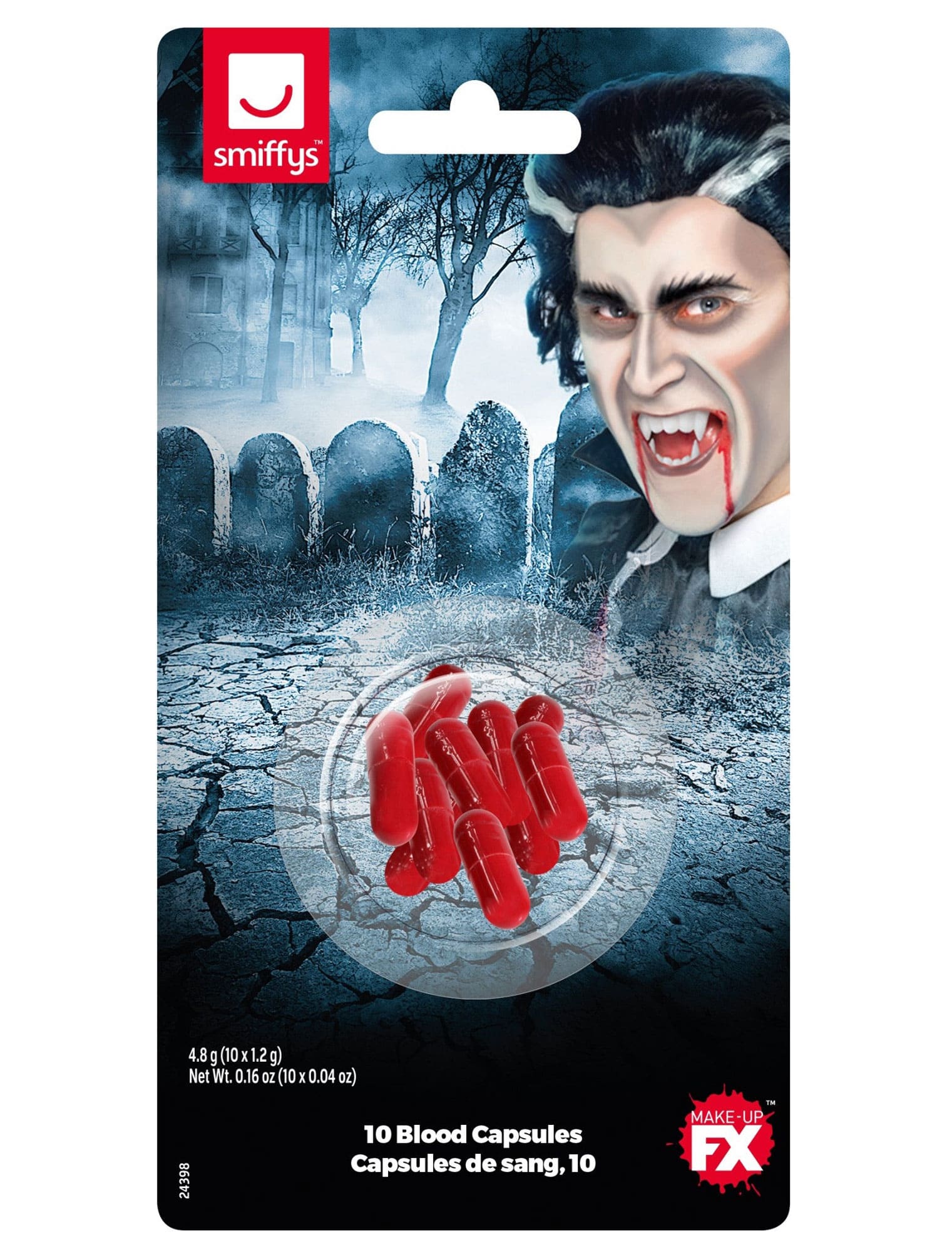 Blutkapseln 10 Stk. rot