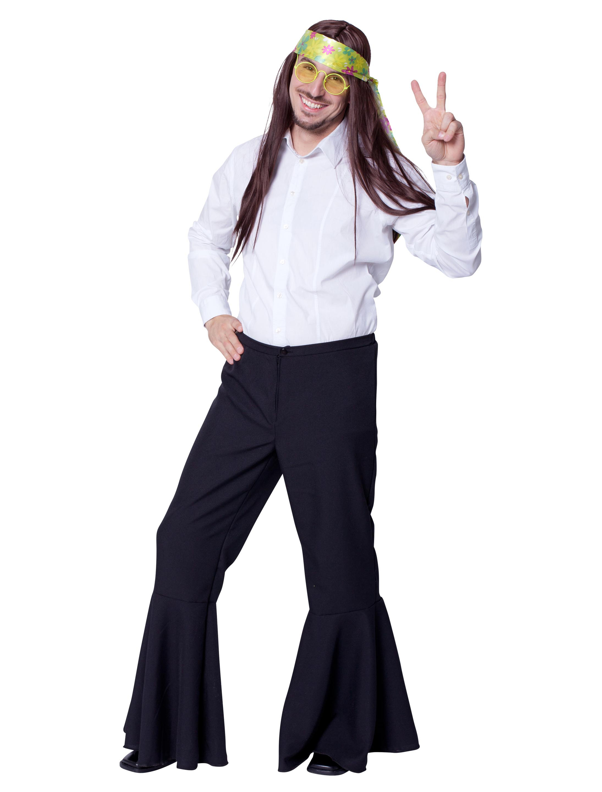 Schlaghose Herren schwarz 52