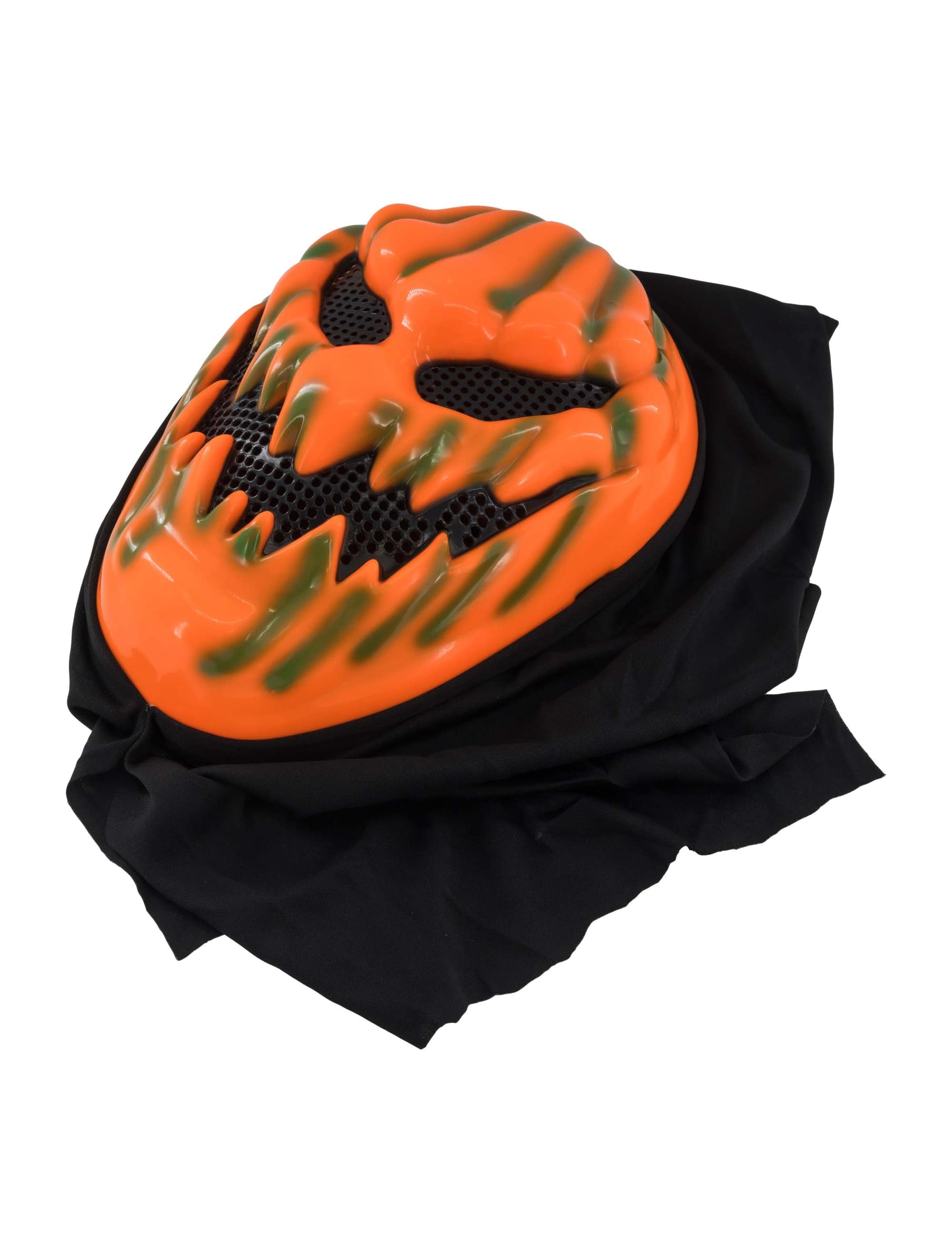 Maske Kürbis orange