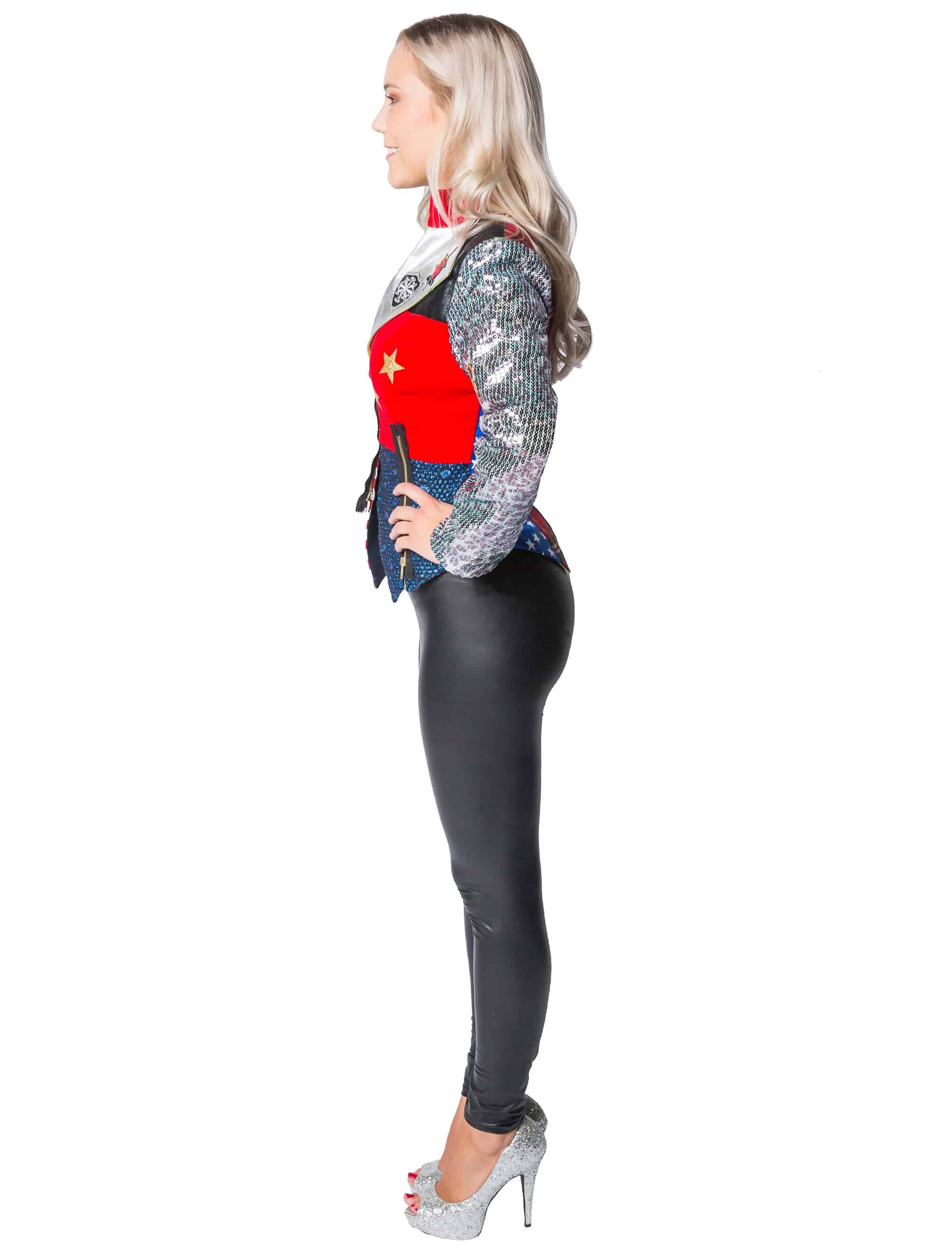 Jacke USA Damen bunt XL
