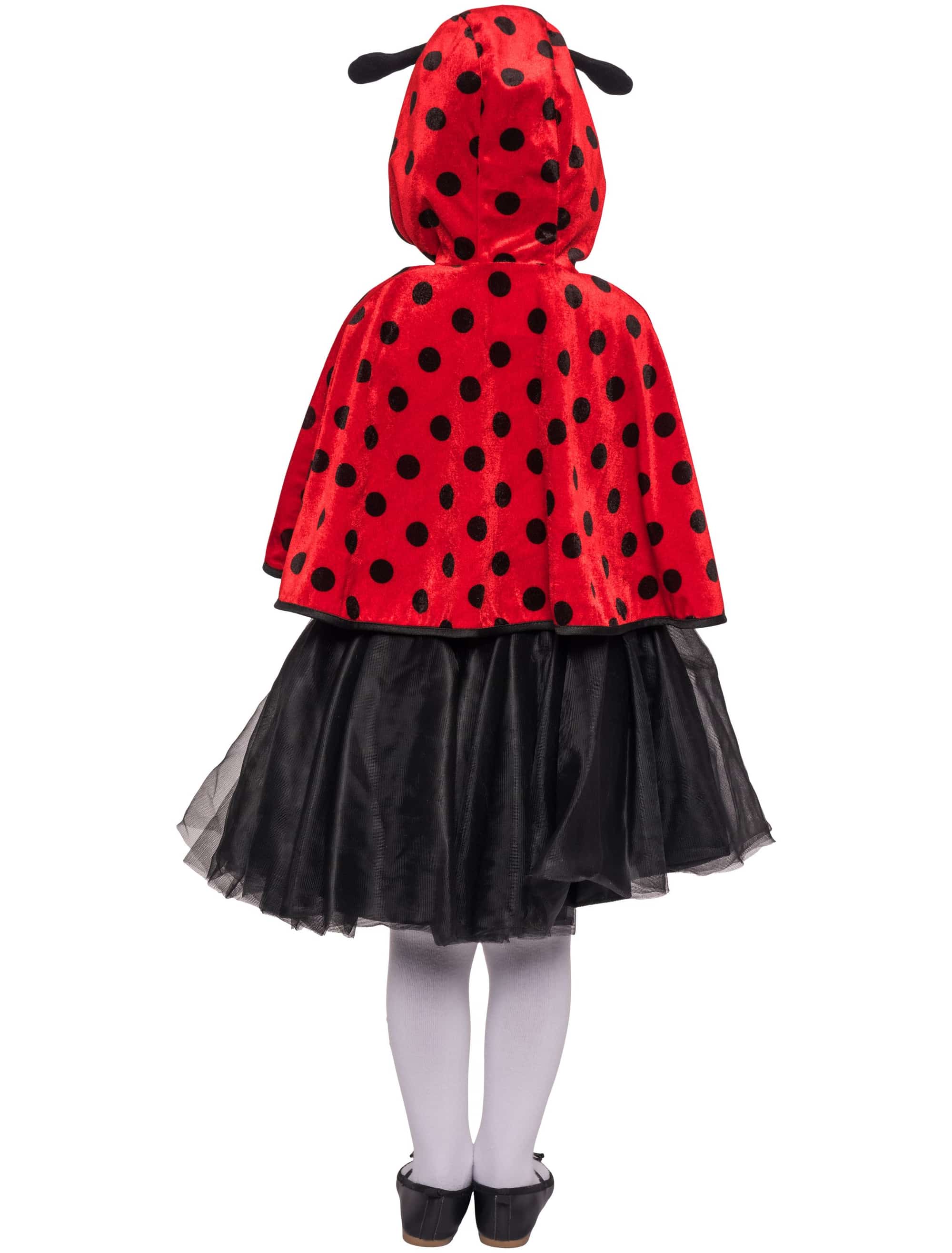 Cape Marienkäfer Kinder schwarz/rot 86-92