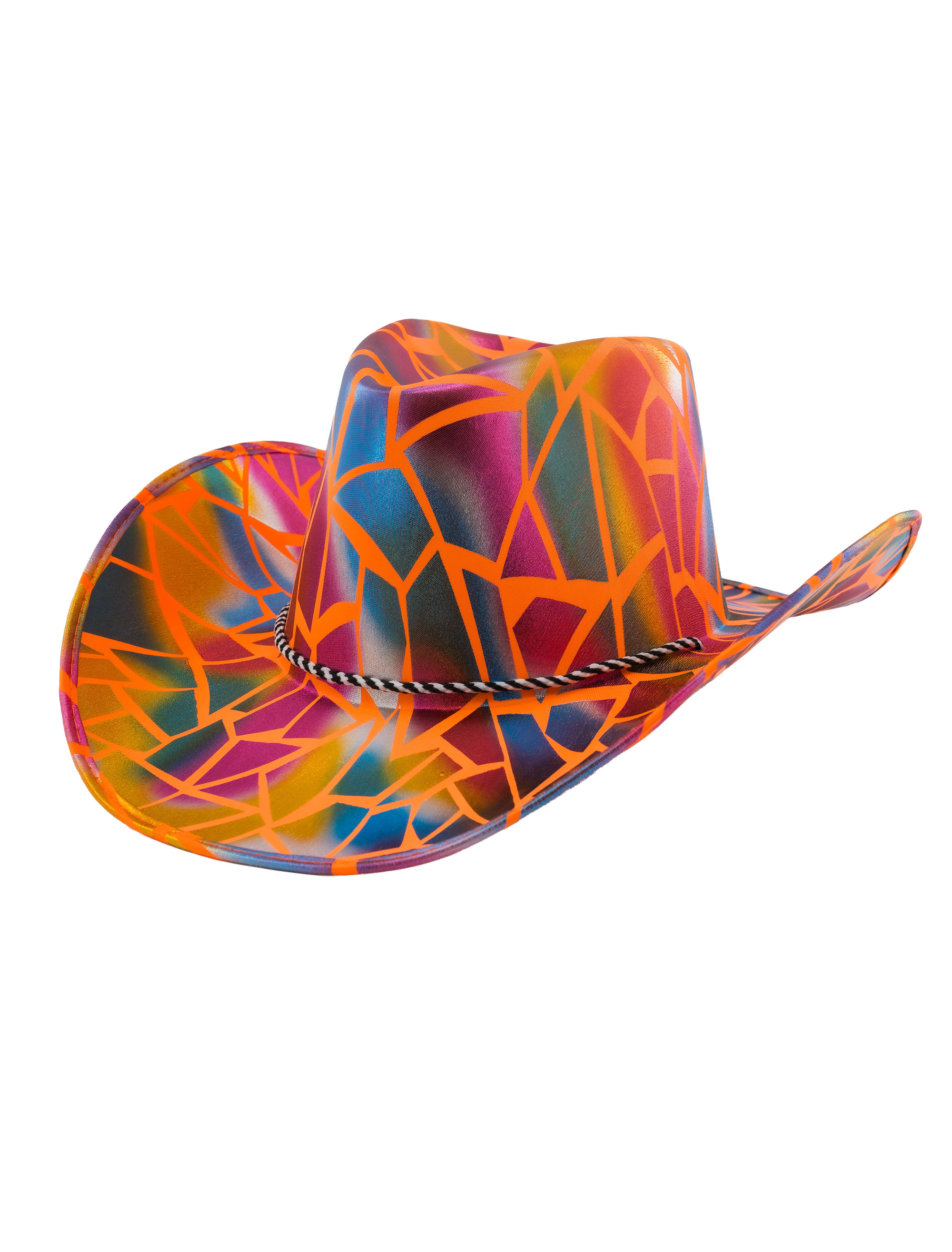 Cowboyhut Mosaik bunt 59
