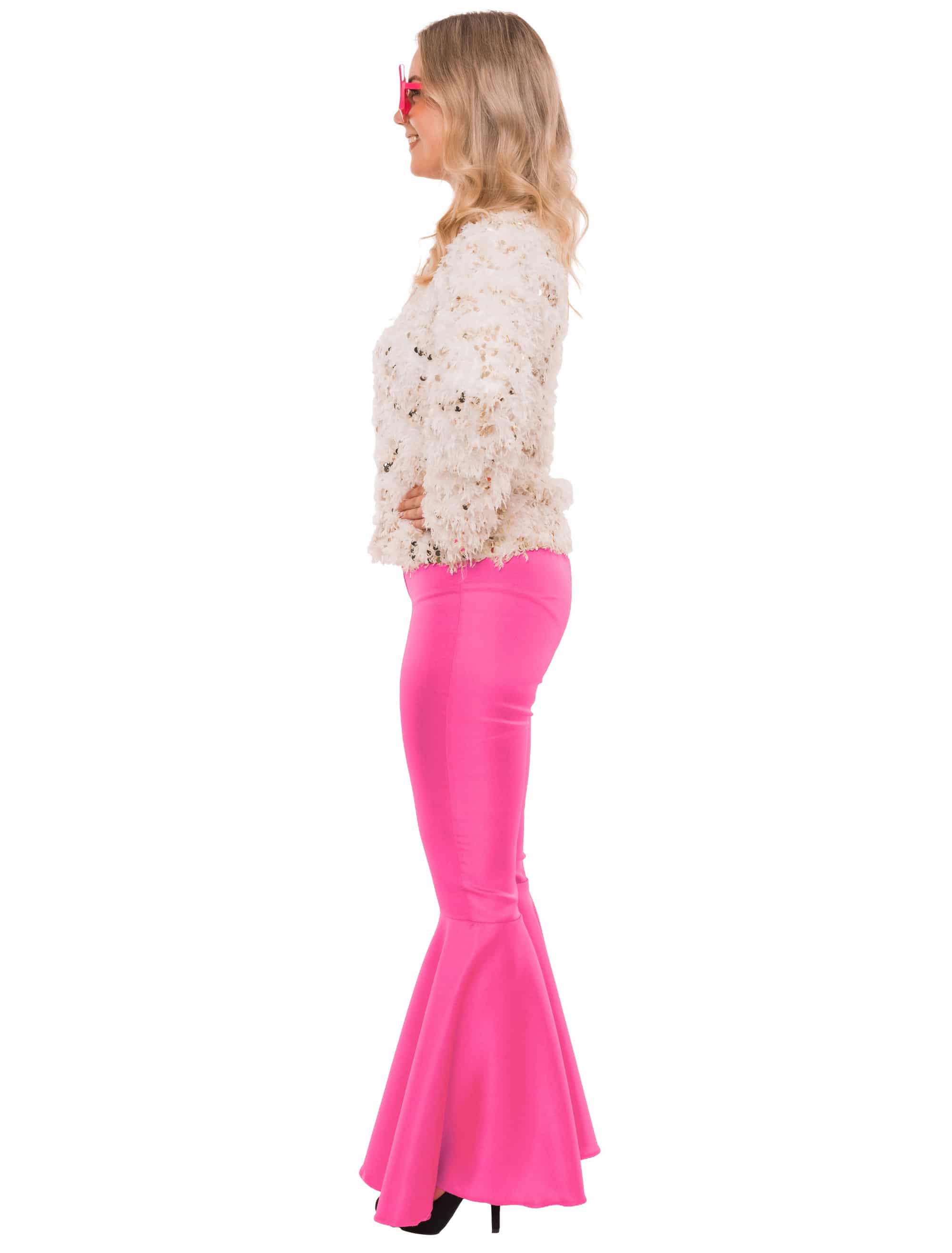 Schlaghose Damen pink 2XL/3XL