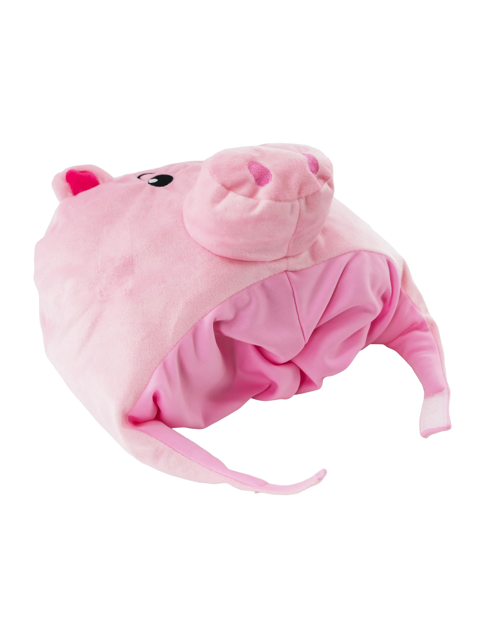 Mütze Schwein rosa one size