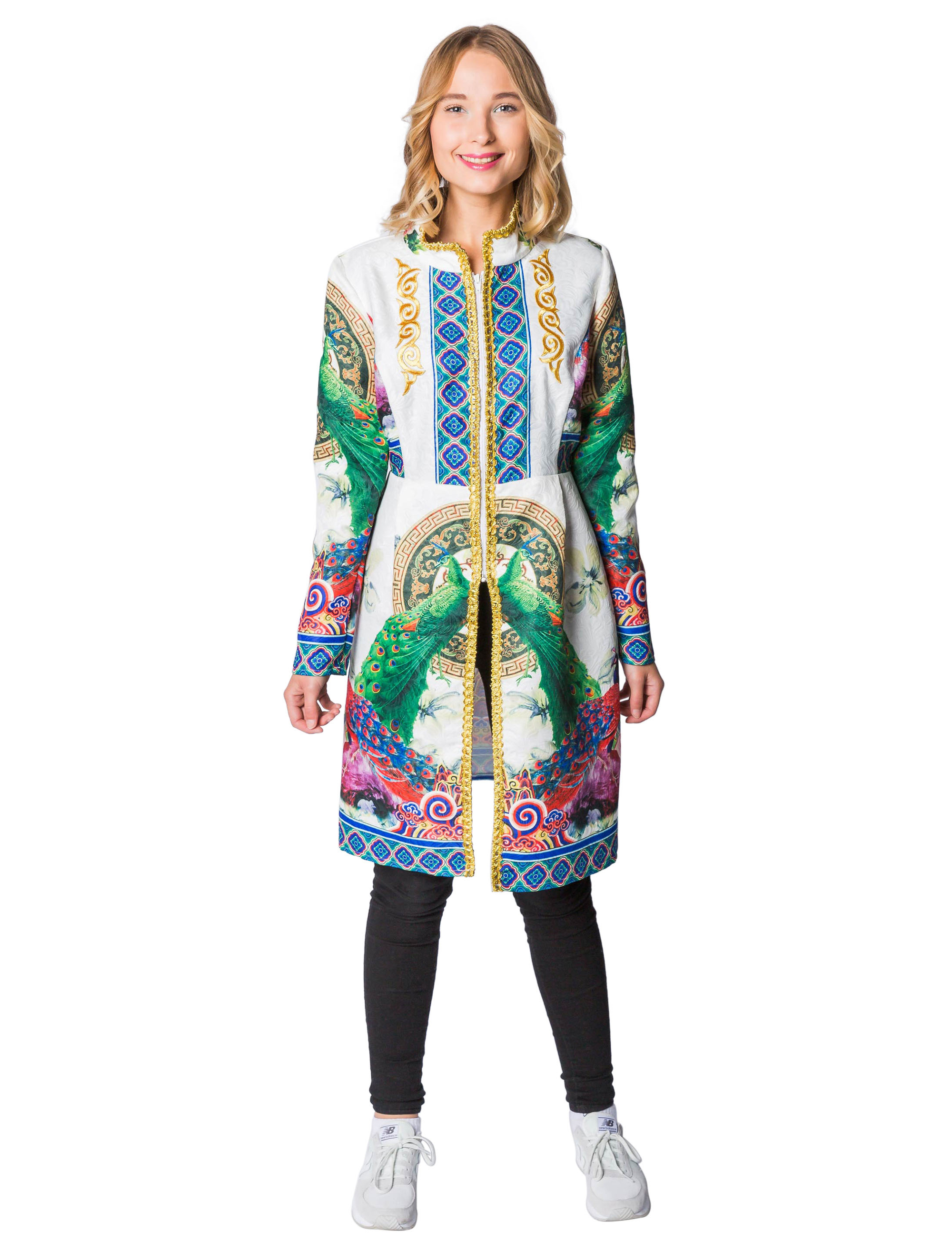 Jacke Pfau Damen weiß 36