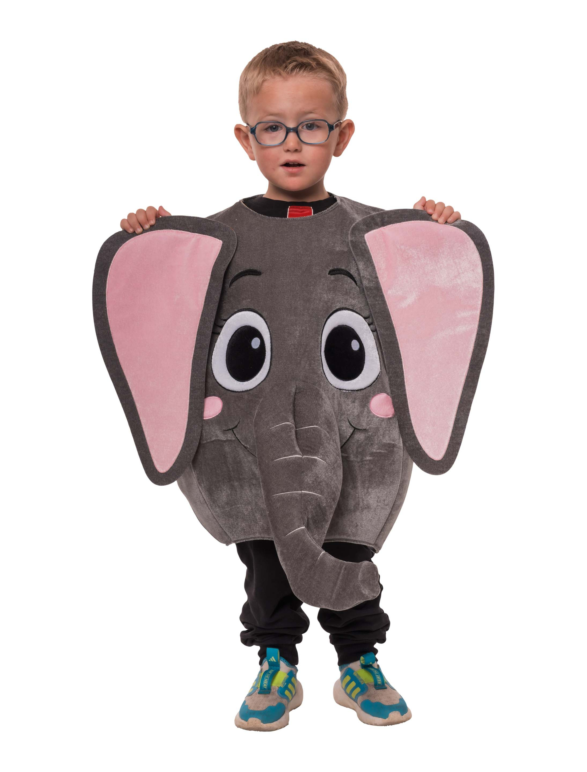 Kostüm Elefant Kinder grau one size