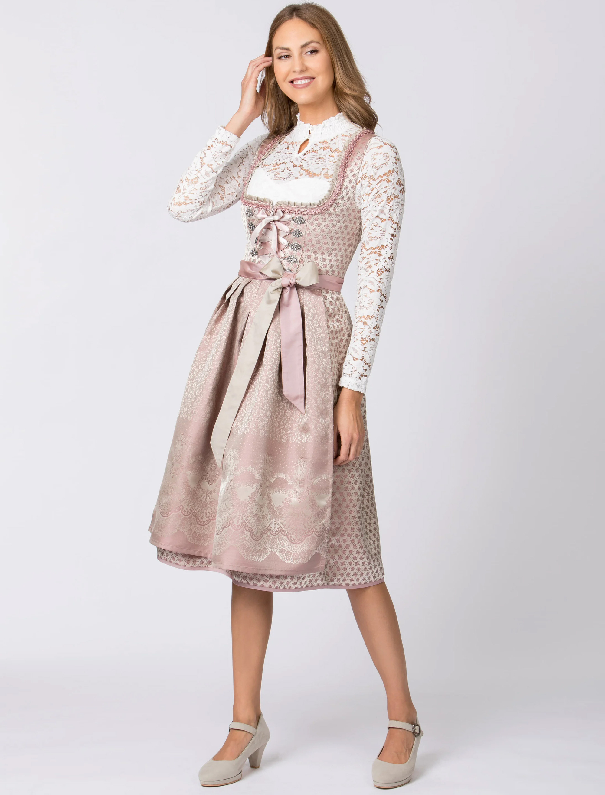 Dirndl Lia rosa 42