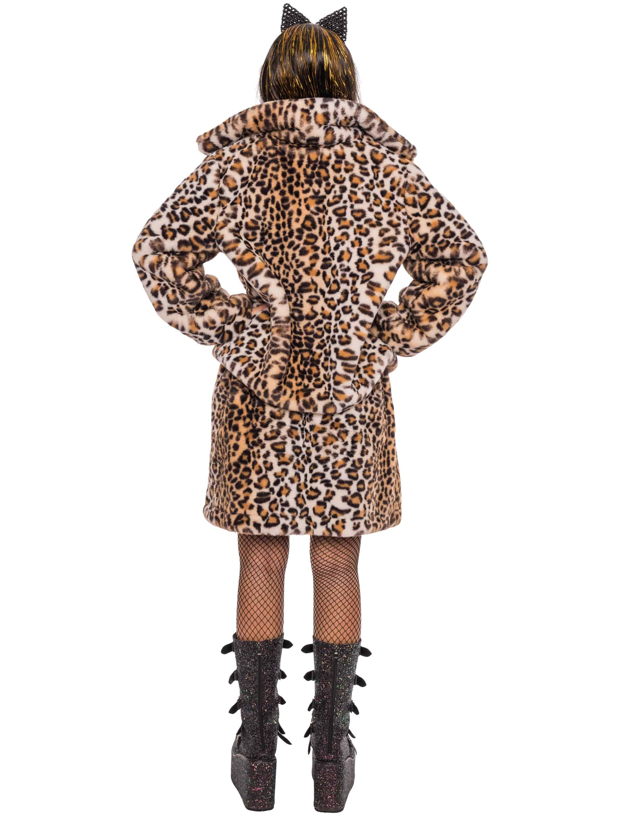 Jacke Faux-Fur Damen beige/braun L/XL