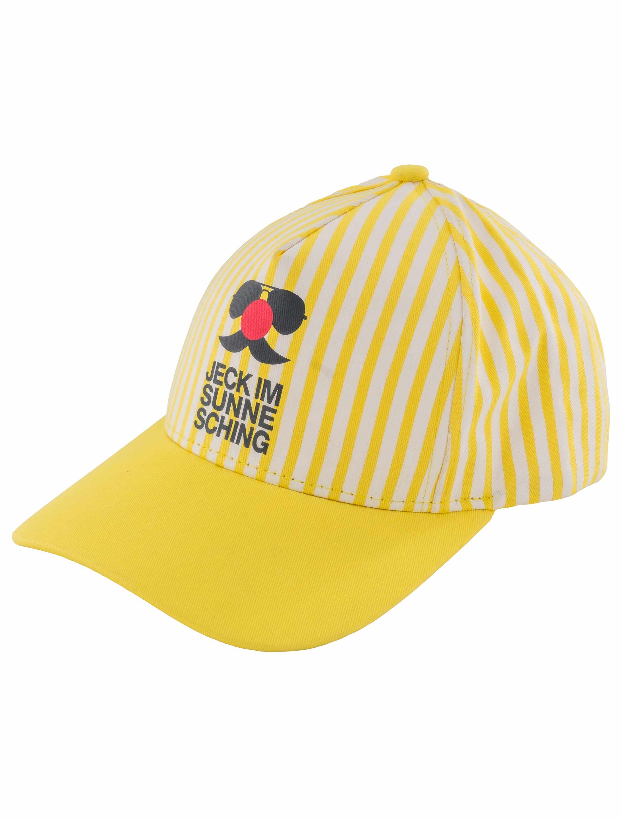 JIS Cap Jeck im Sunnesching weiß/gelb