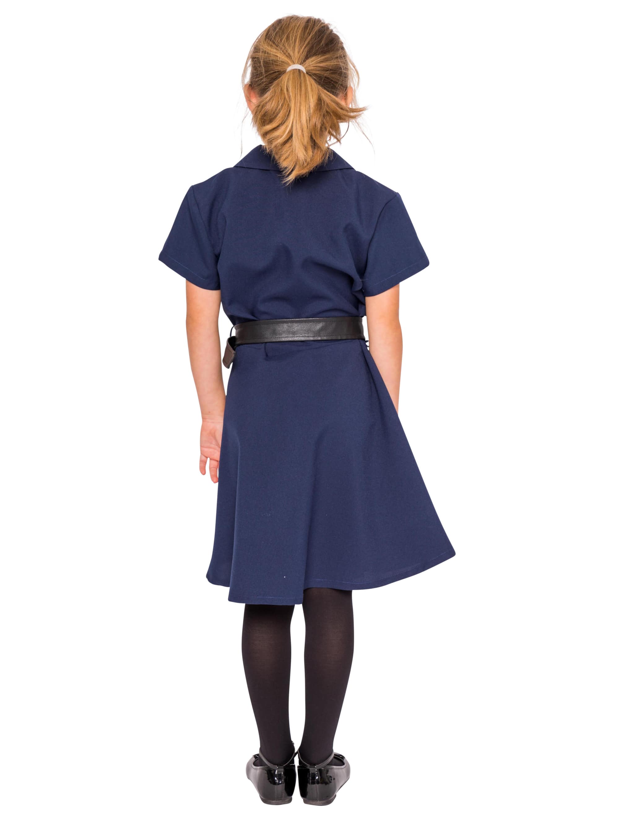 Kleid Police Kinder 2-tlg. Mädchen blau 152