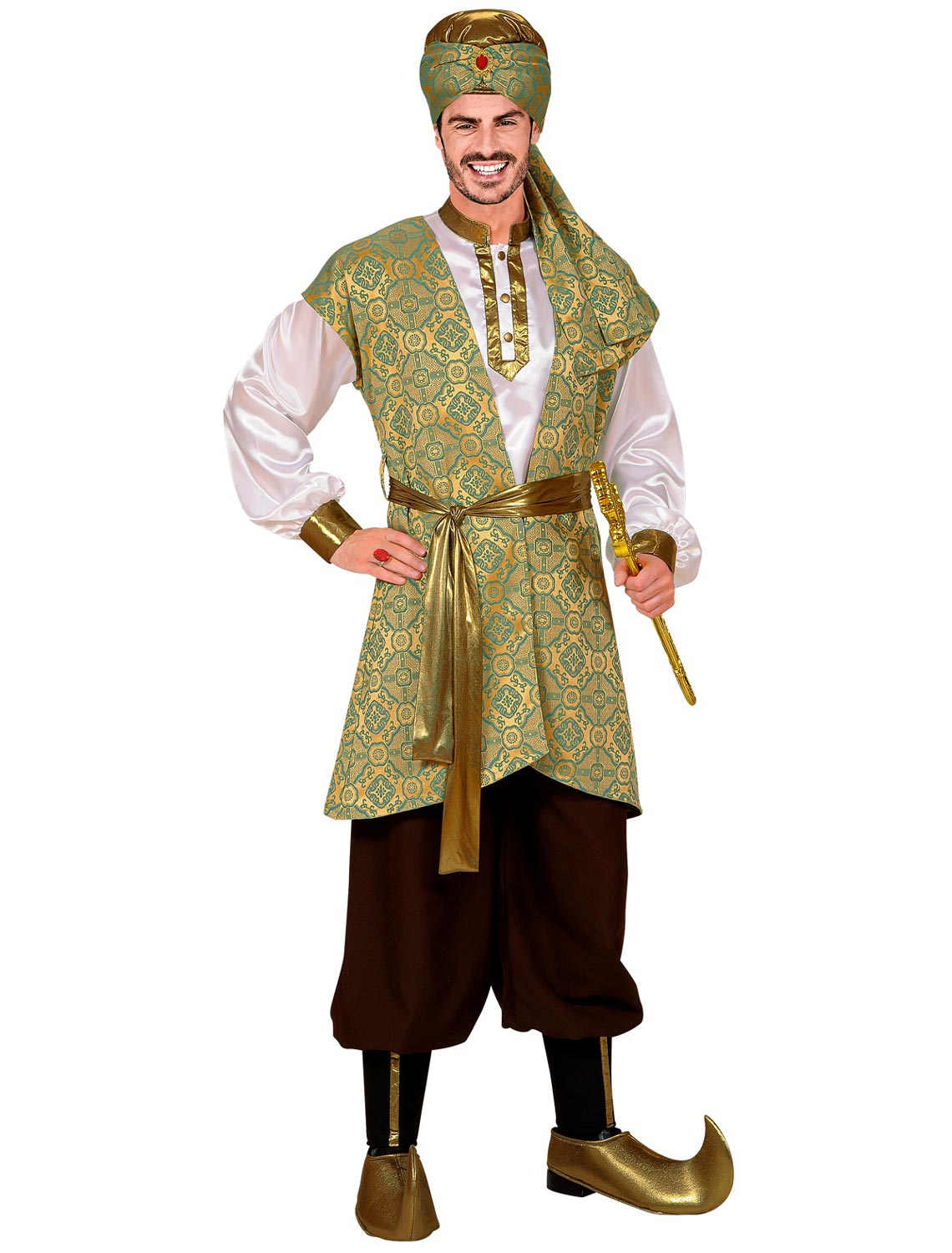 Kostüm Persischer Prinz 6-tlg. Herren bunt XL