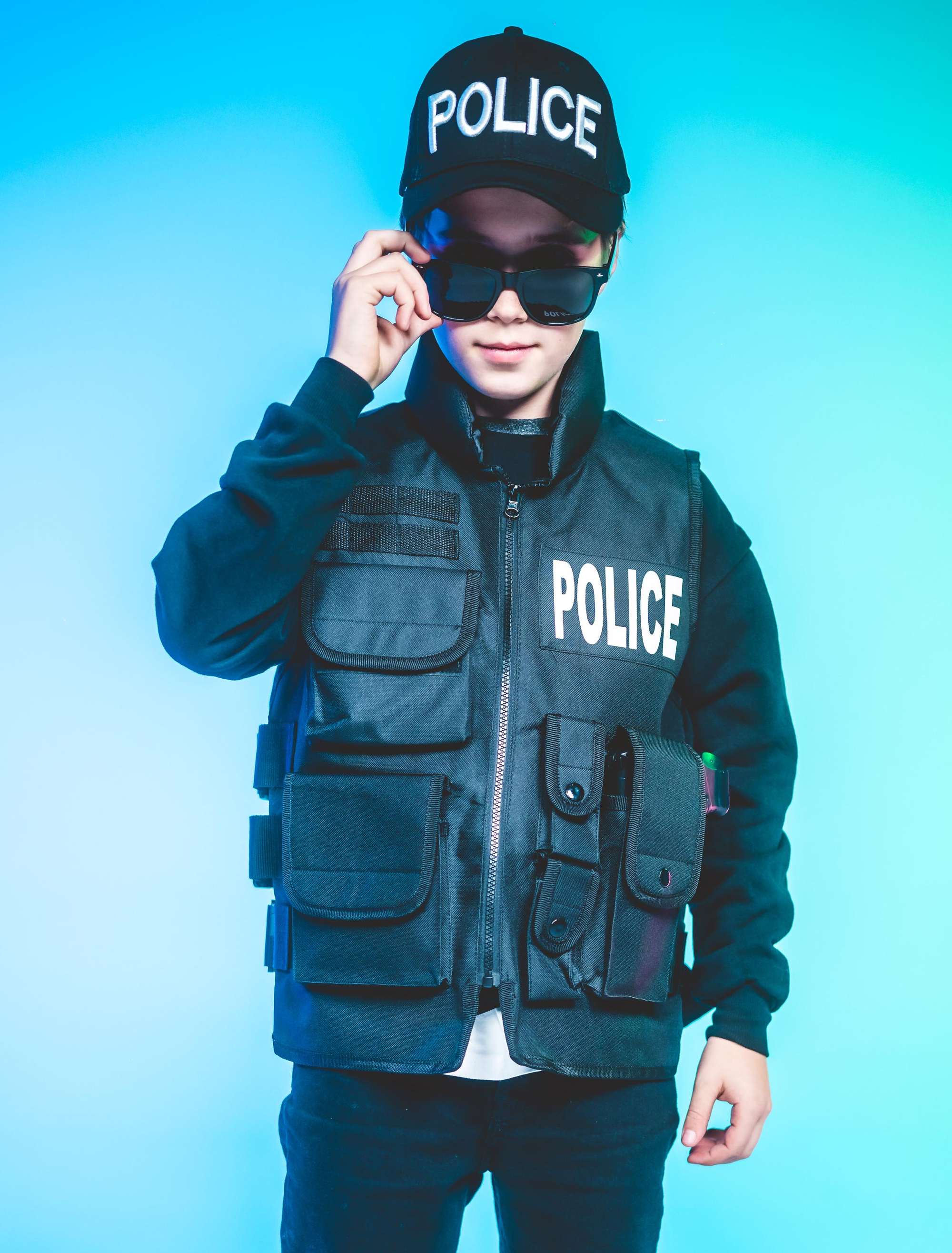 Weste POLICE Kinder