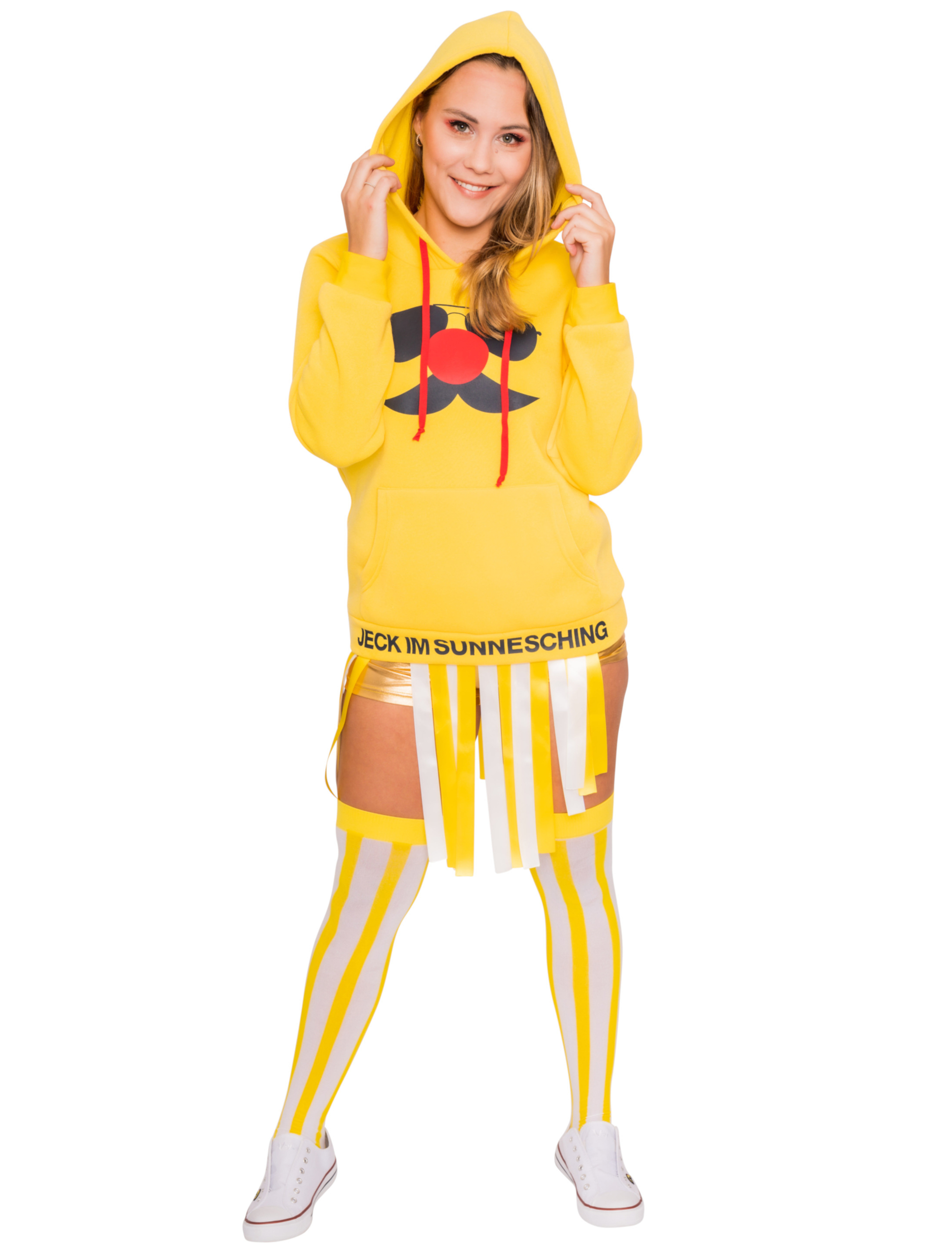 JIS Hoodie Unisex Jeck im Sunnesching gelb S/M
