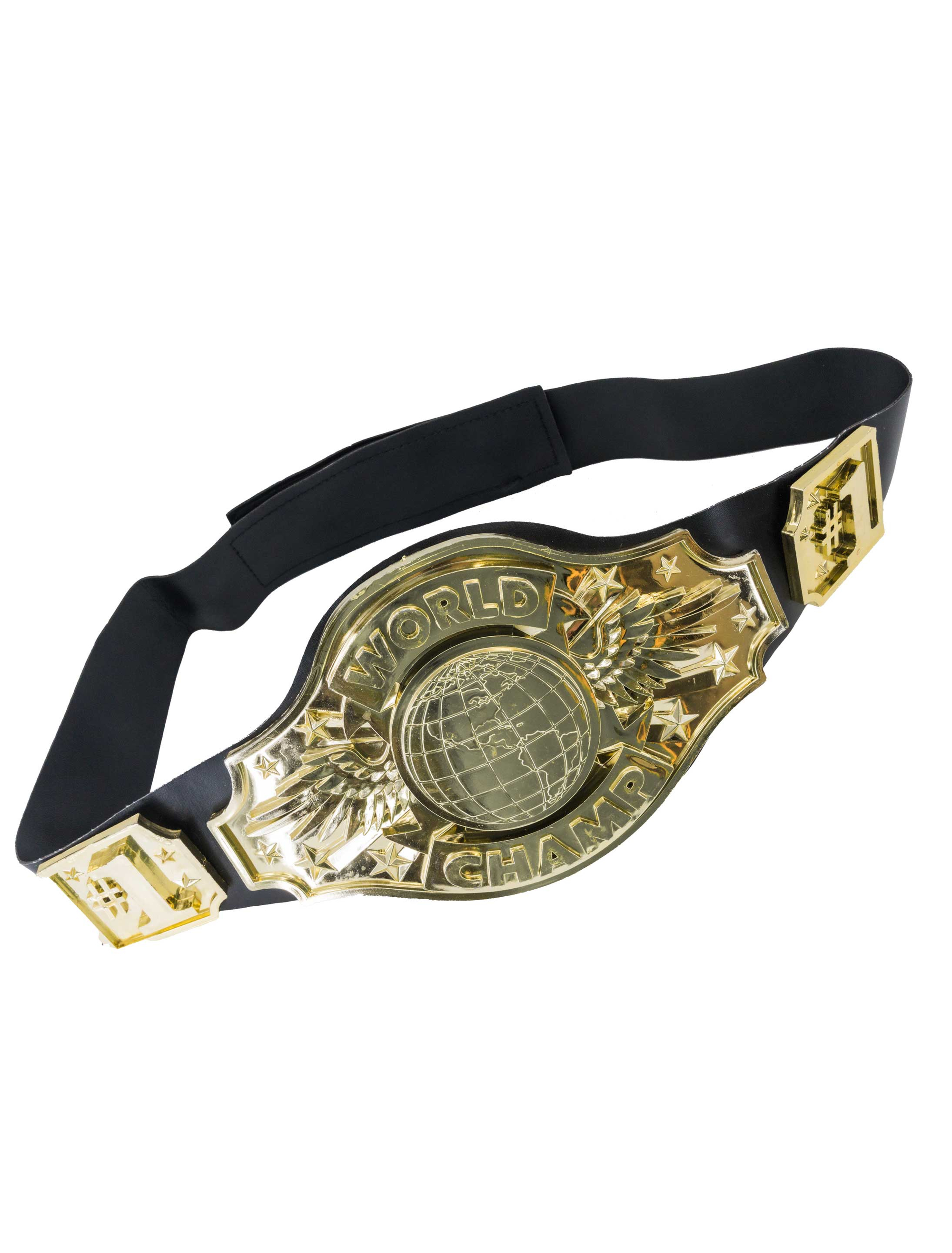 Gürtel Champ 115cm schwarz/gold
