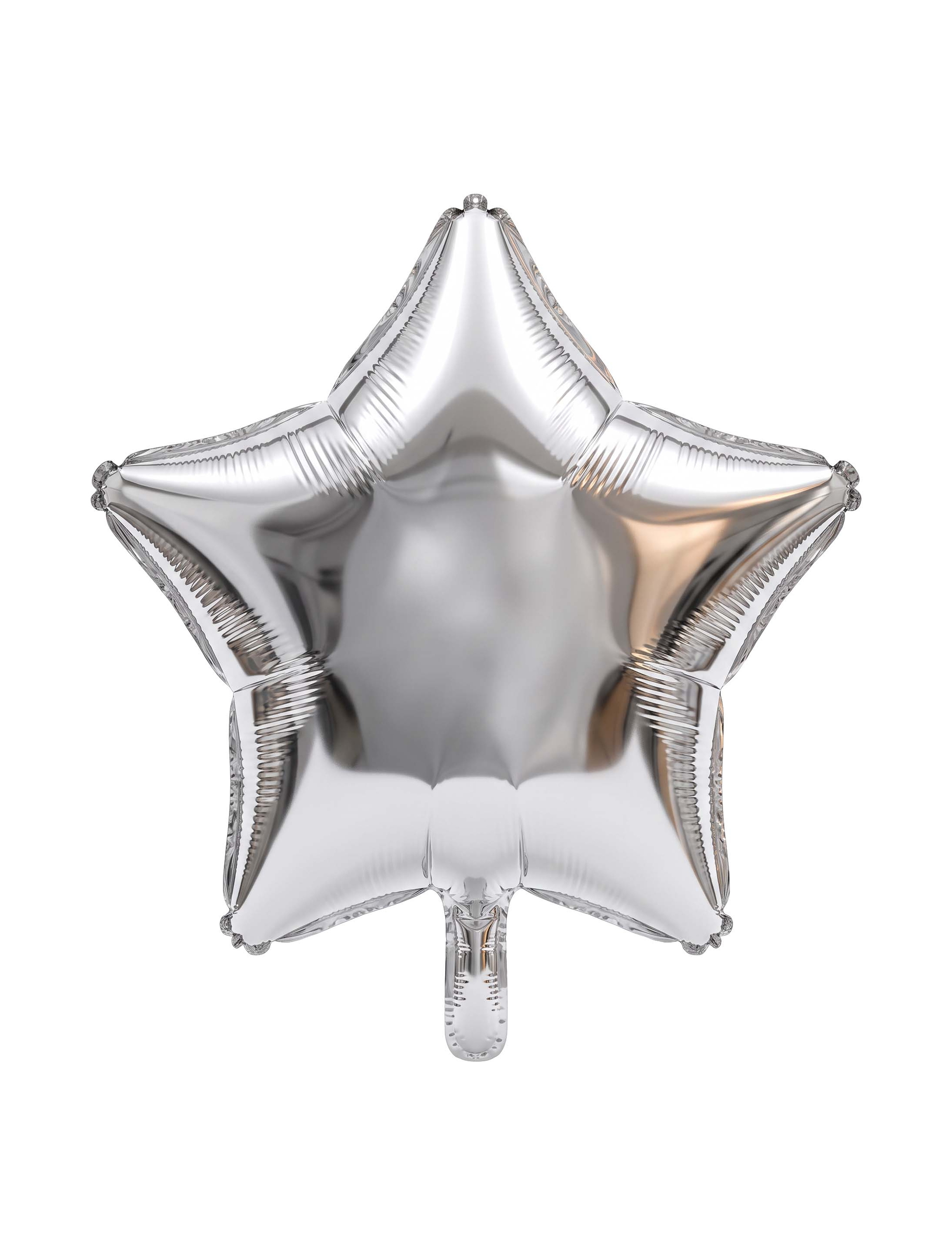 Folienballon Stern 48cm silber