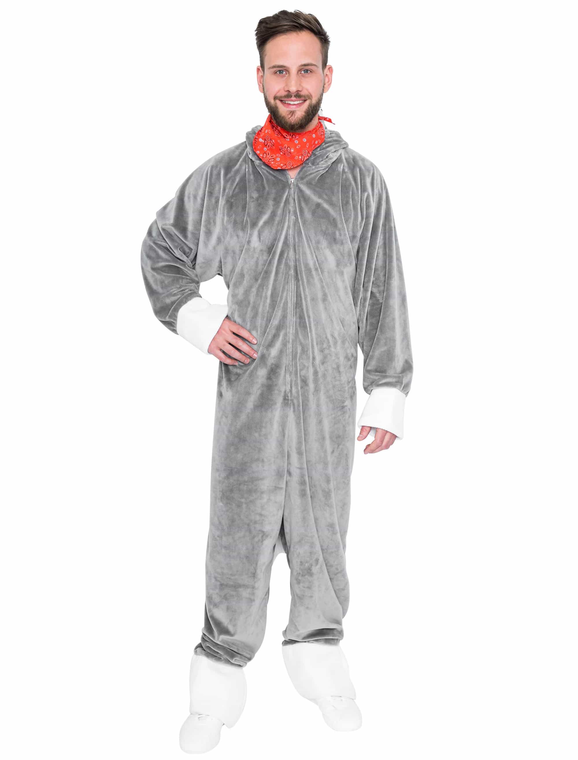 Overall Plüsch Esel Herren