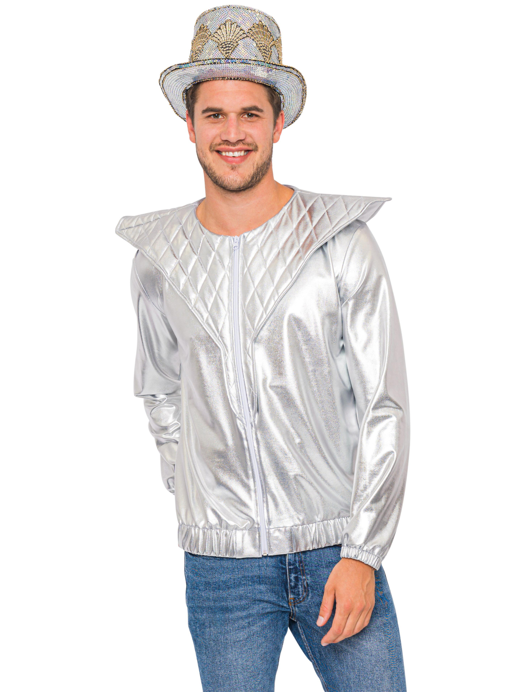 Jacke Space Herren silber XL
