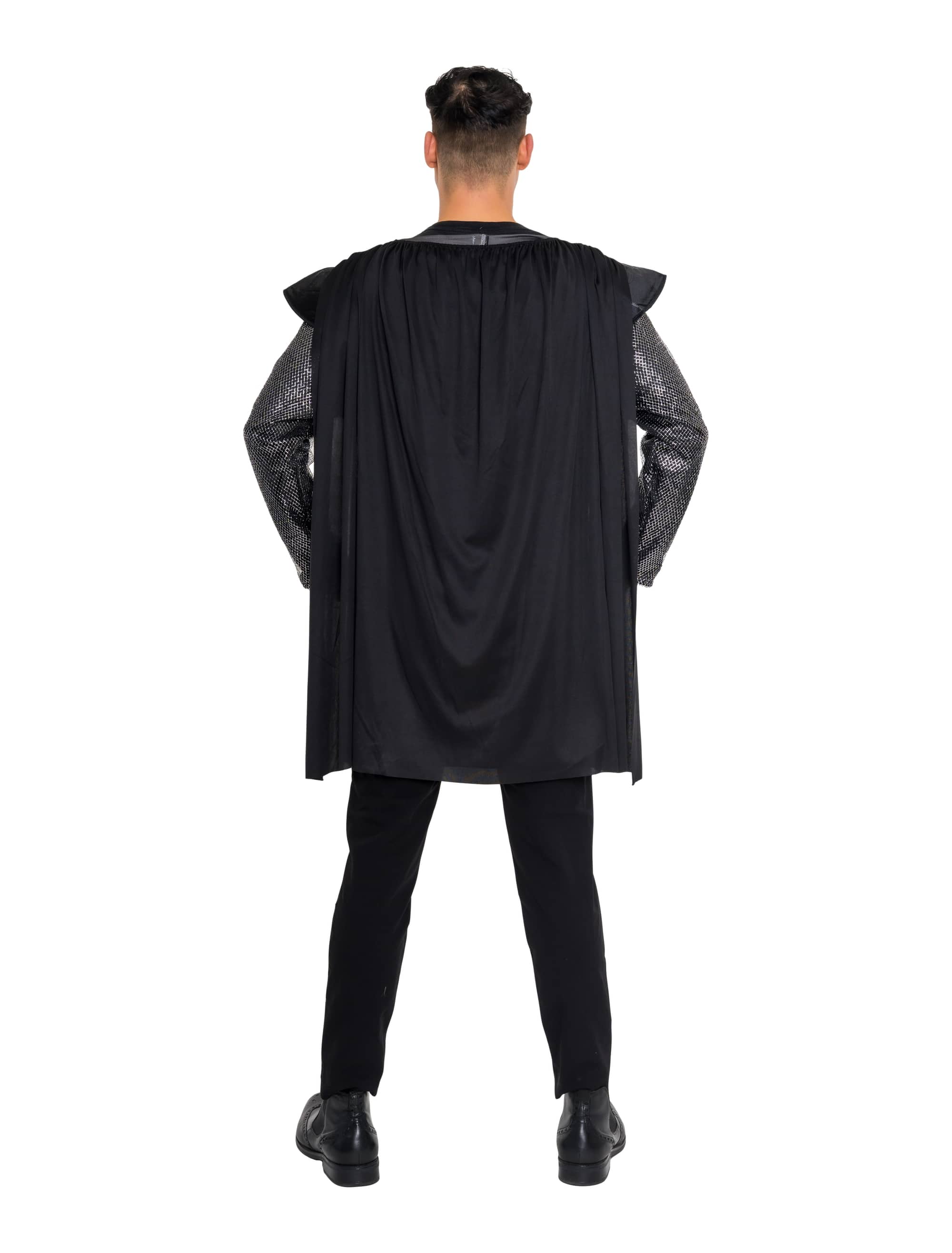 Kostüm Ritter 3-tlg. schwarz/grau L/XL