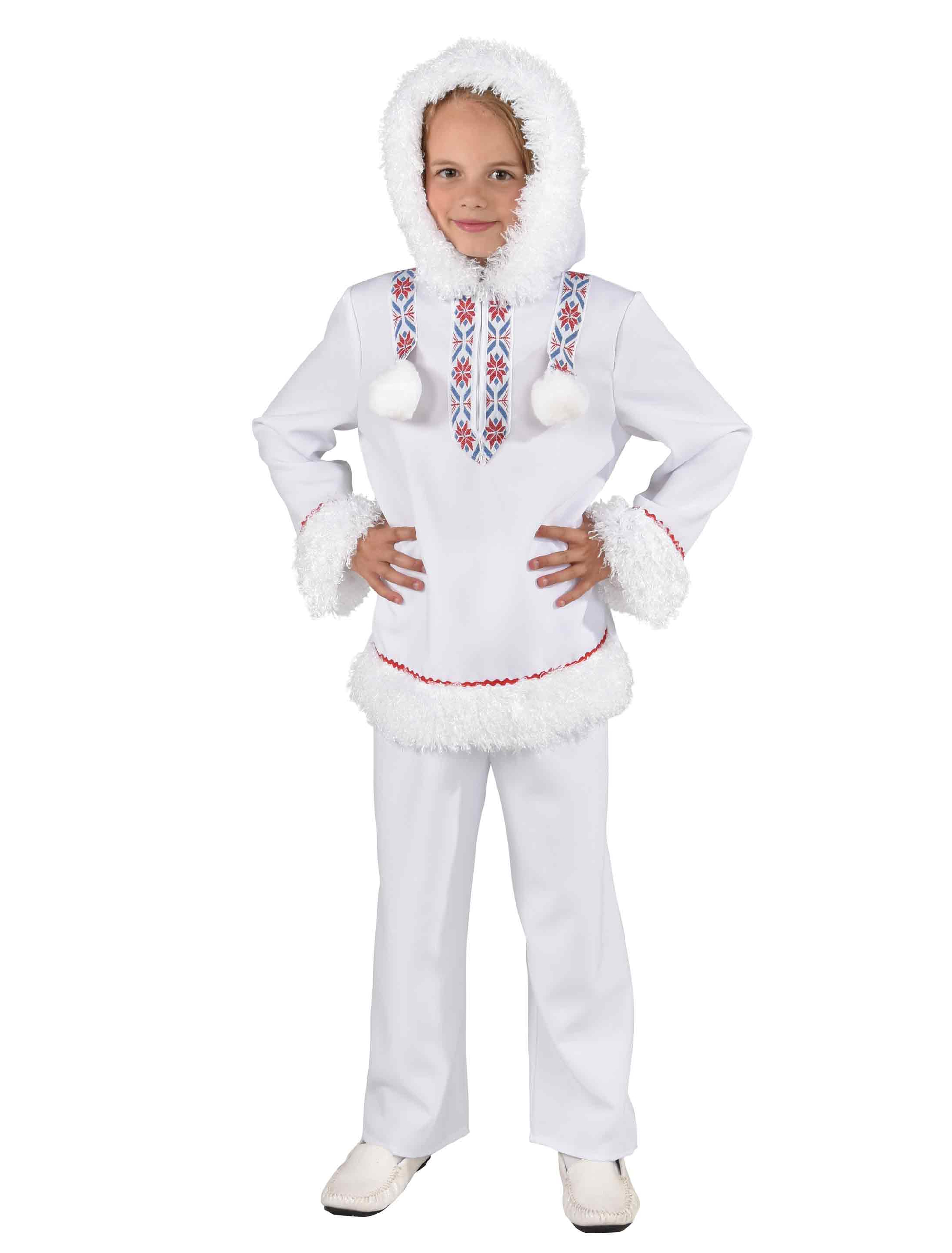 Polar Kinder 2-tlg. Jungen weiß 116