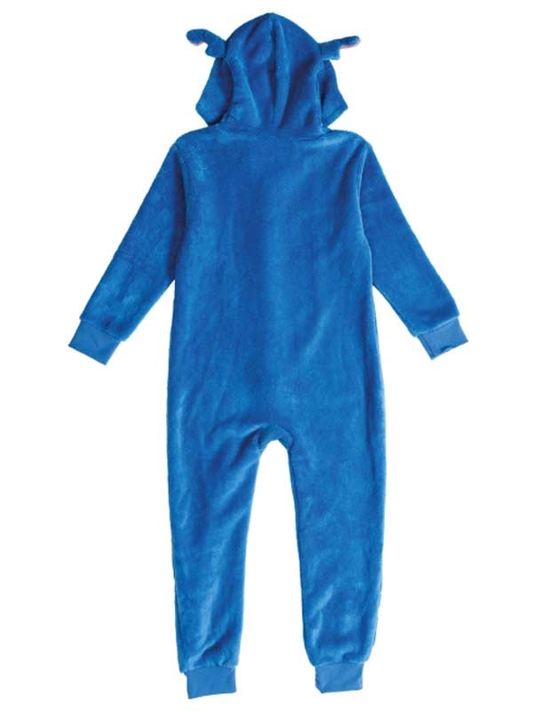 Onesie Stitch blau 8-10 Jahre