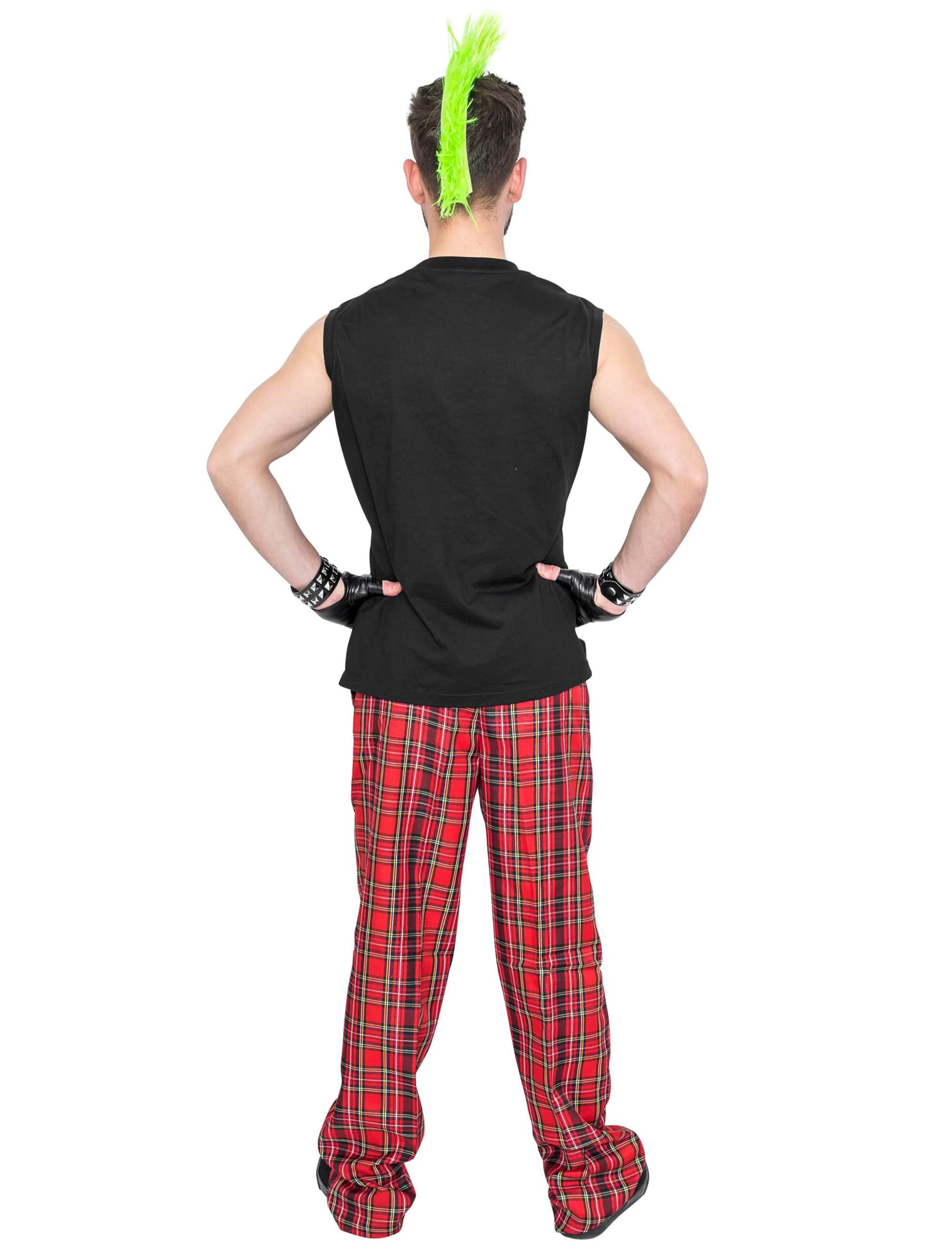 Tank Top Punker Herren schwarz XL