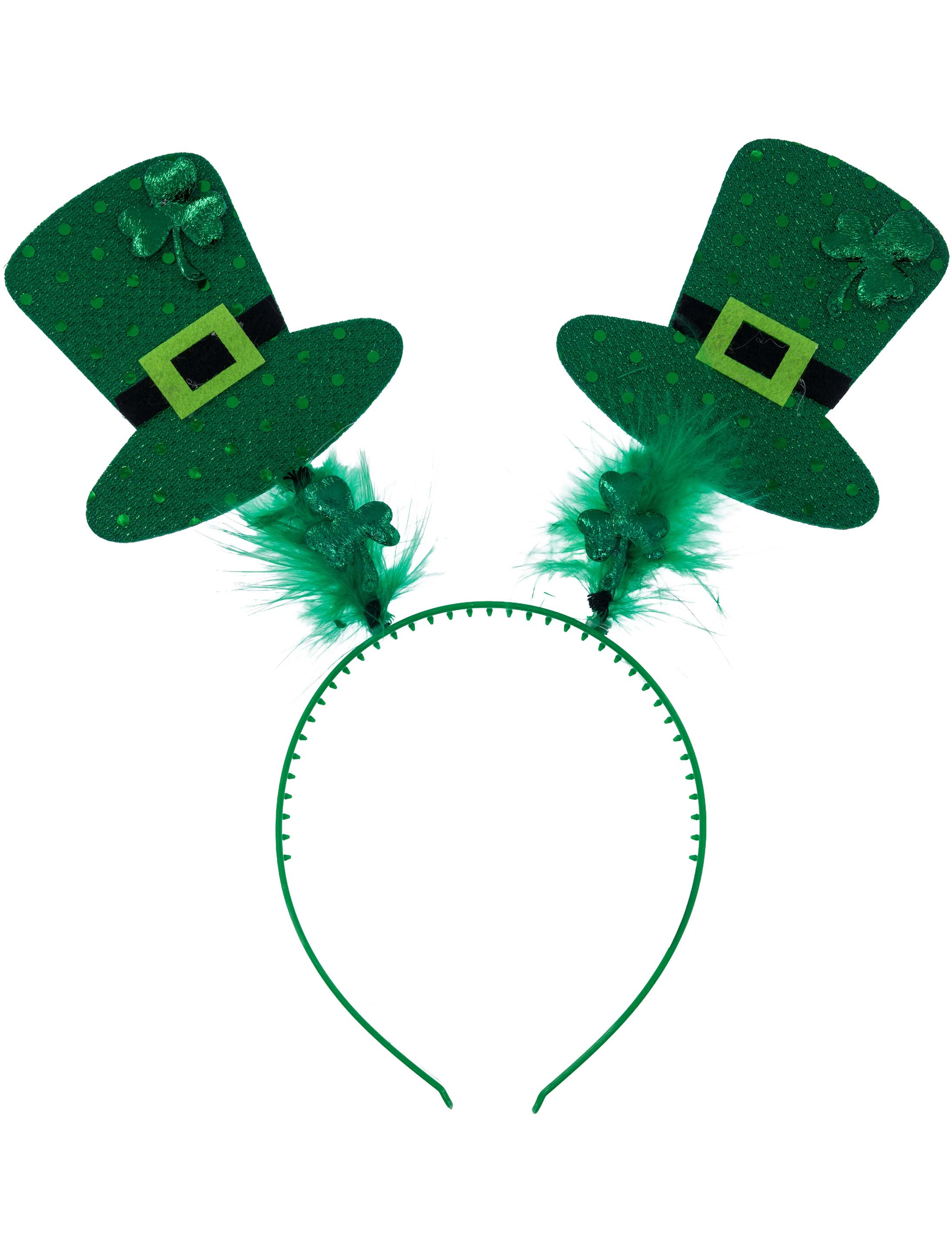 Haarreif St. Patricks Day grün