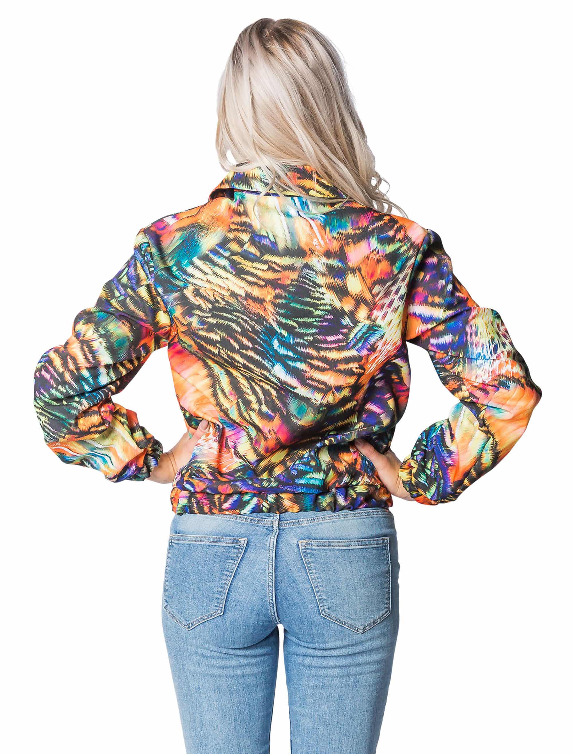 Jacke Damen kurz Damen bunt XS/S