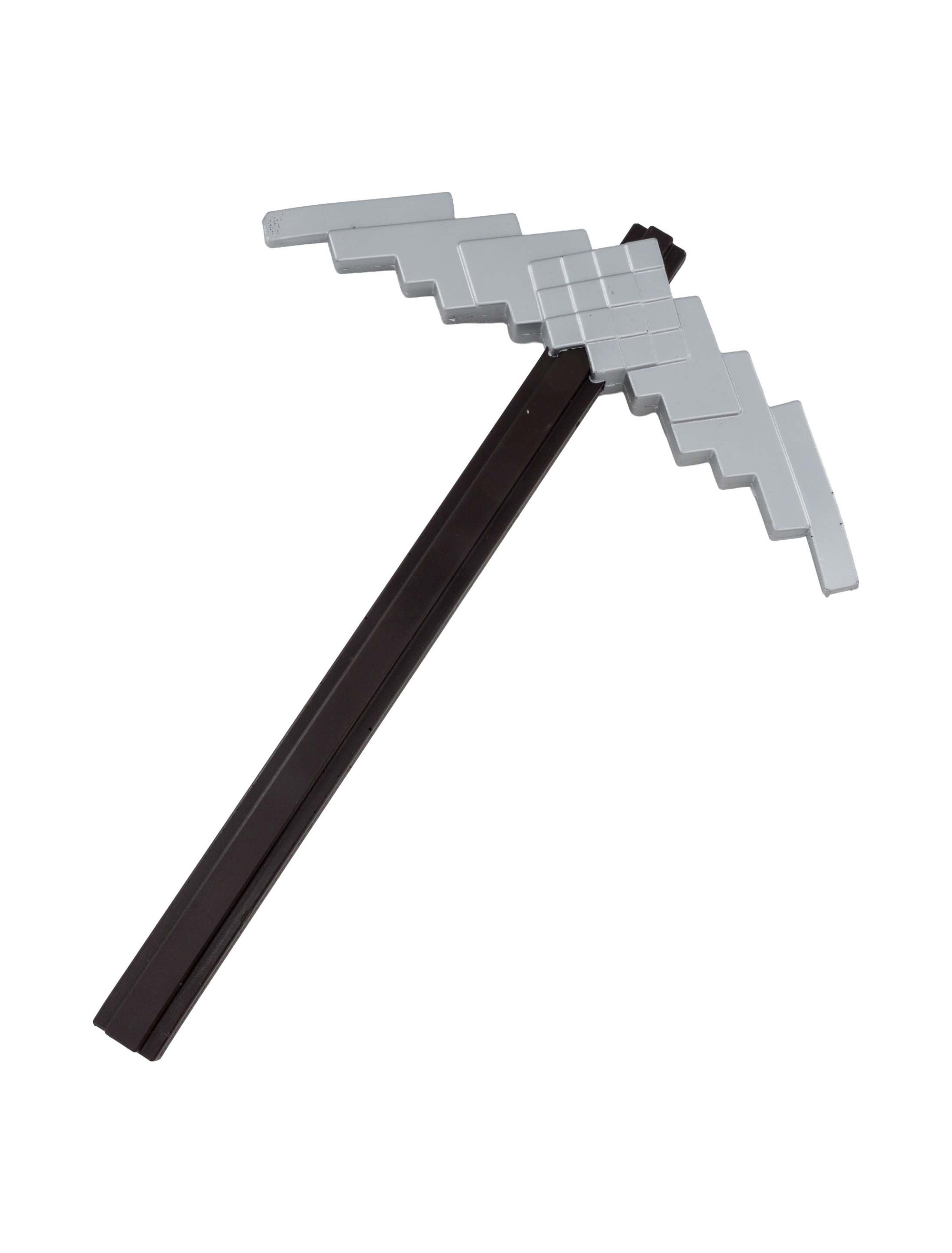 Spitzhacke Pixel silber
