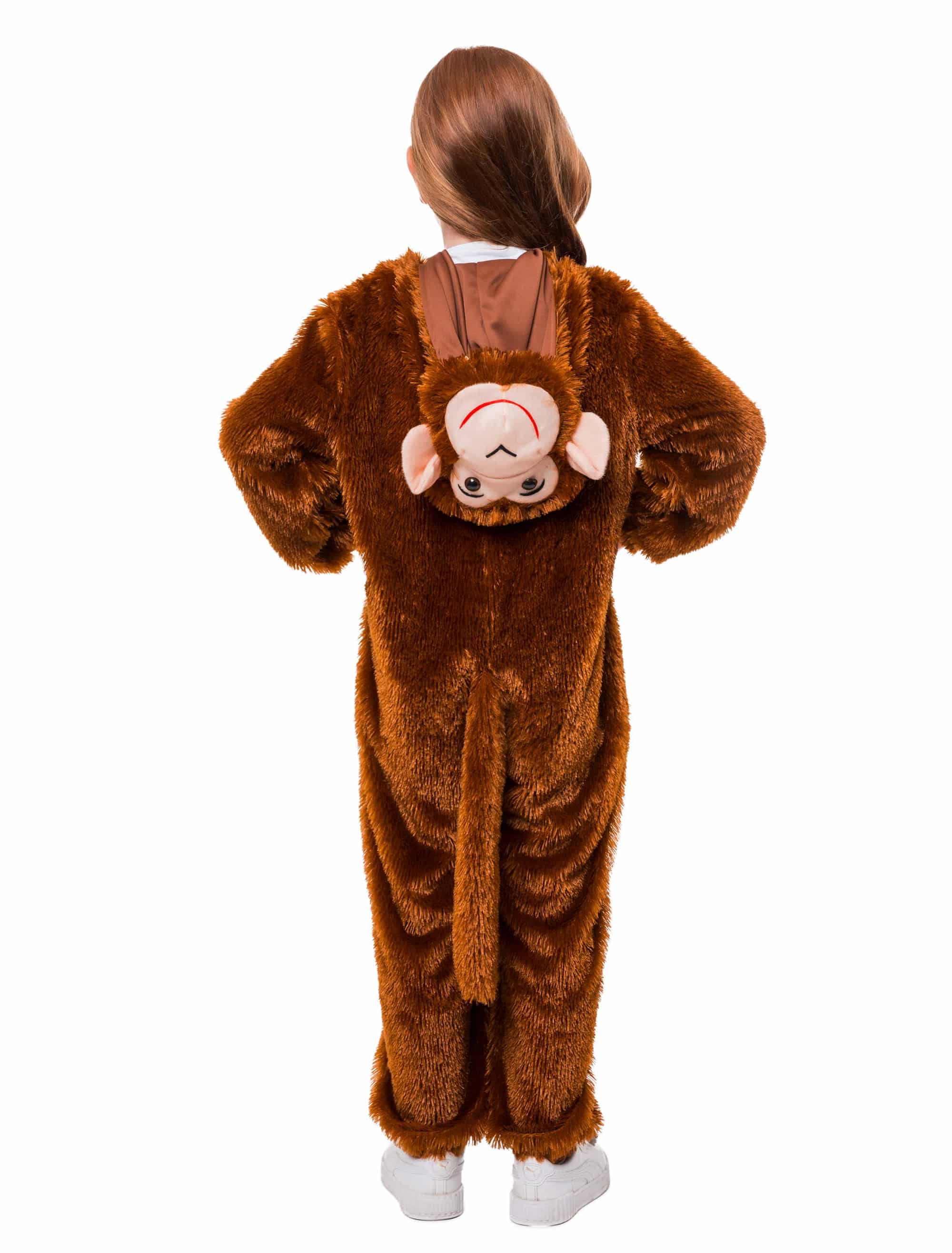 Overall Affe Plüsch Kinder braun 116