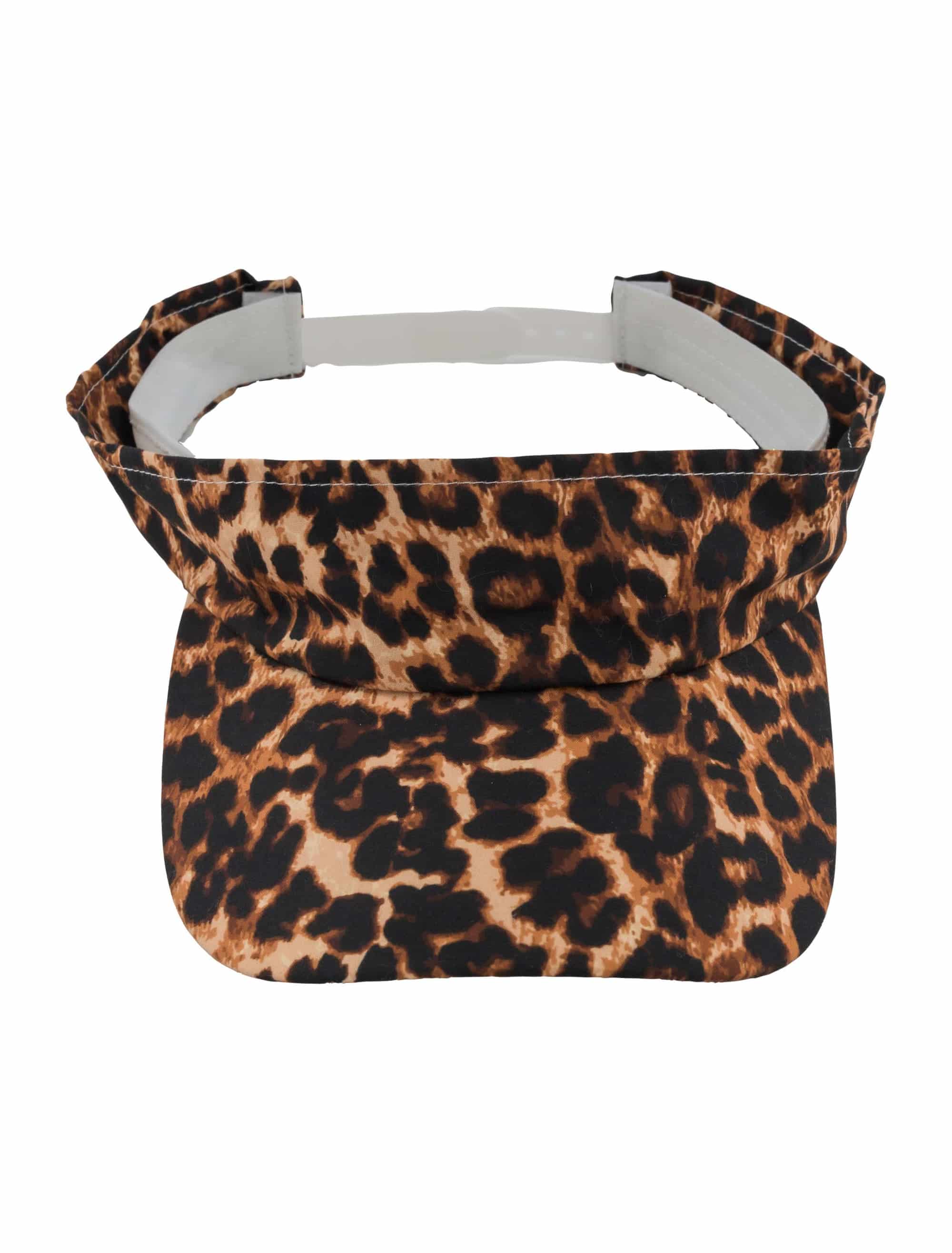 Sonnencap Leopard beige/braun one size