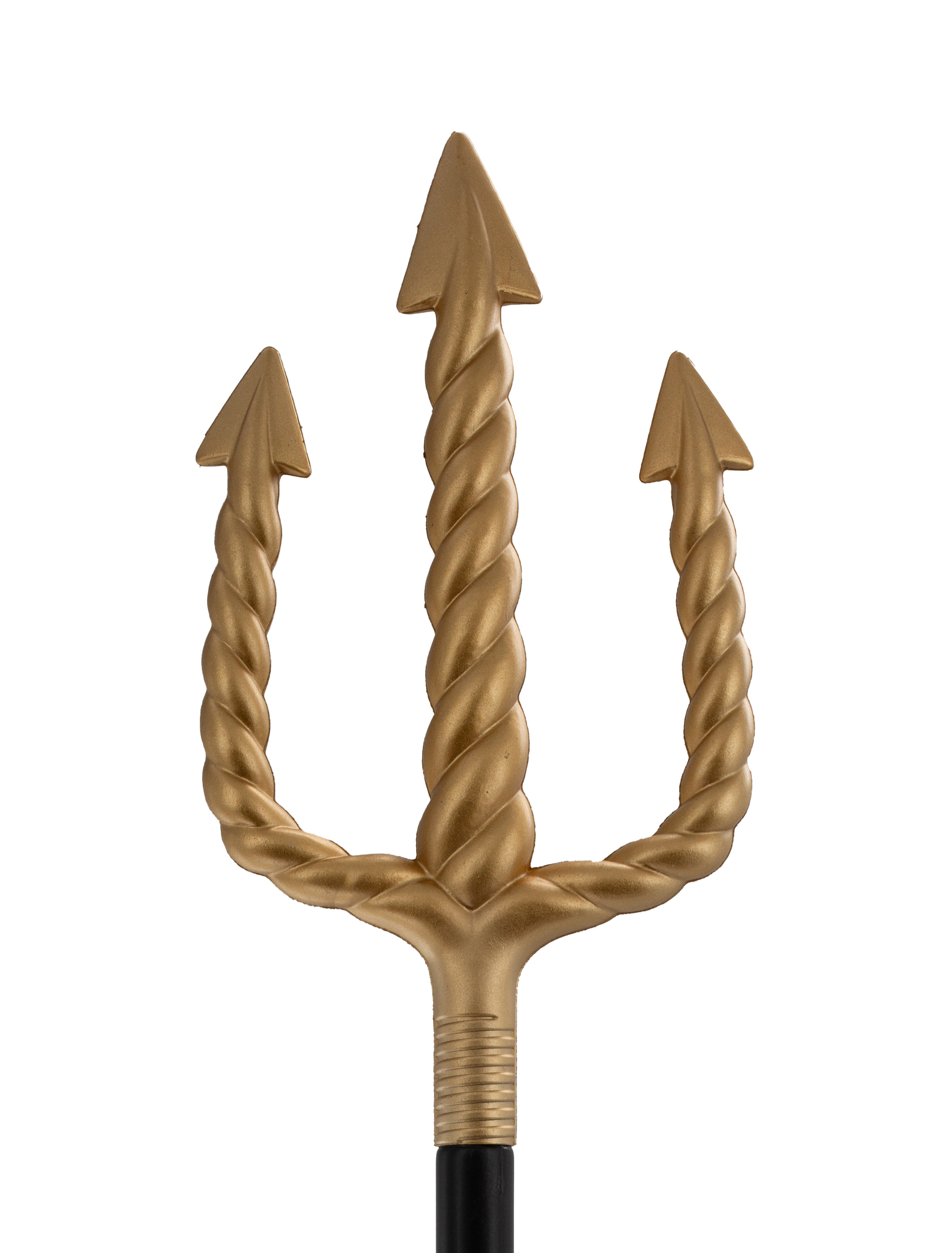 Dreizack schwarz/gold 110cm