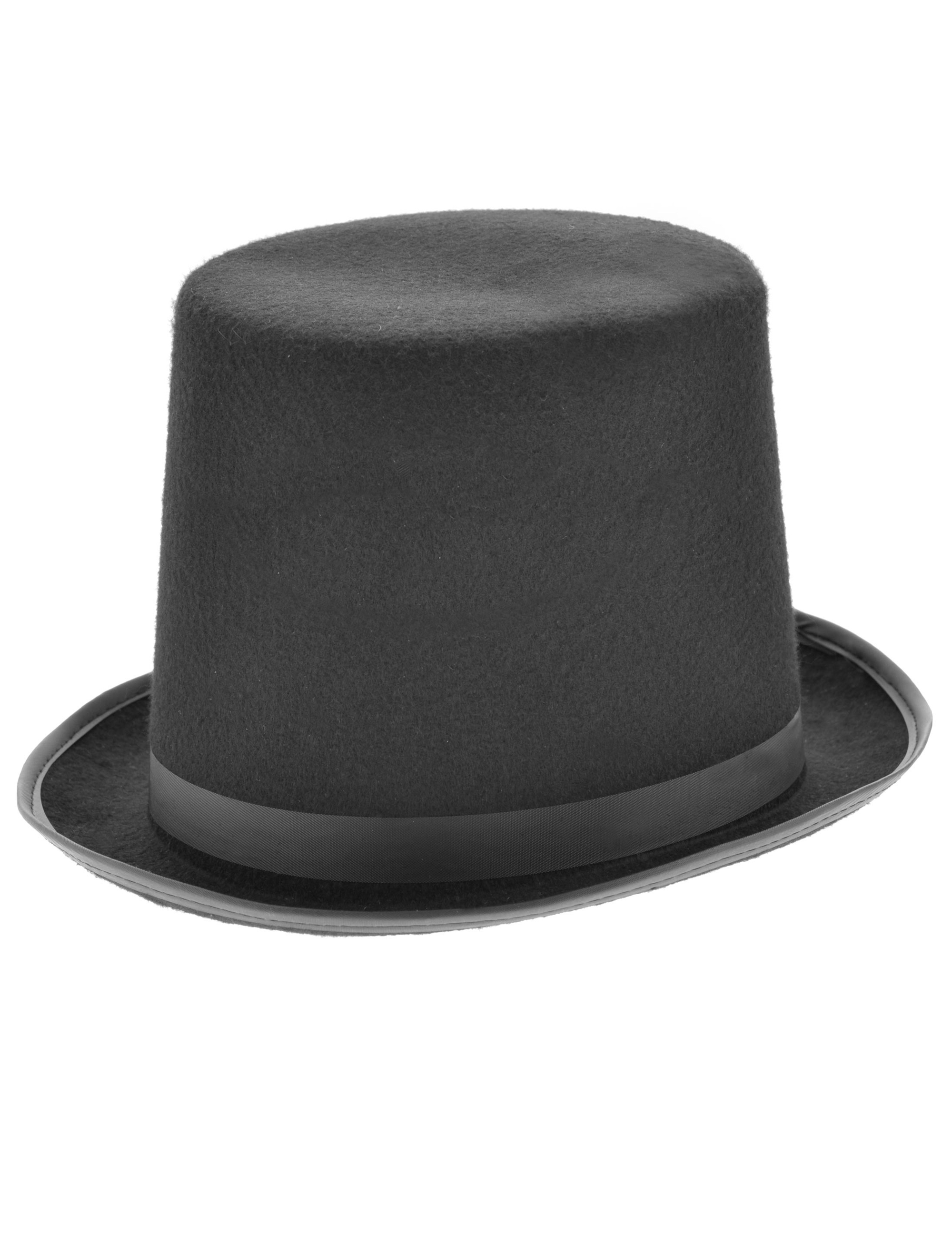 Zylinder Filz Herren schwarz 57