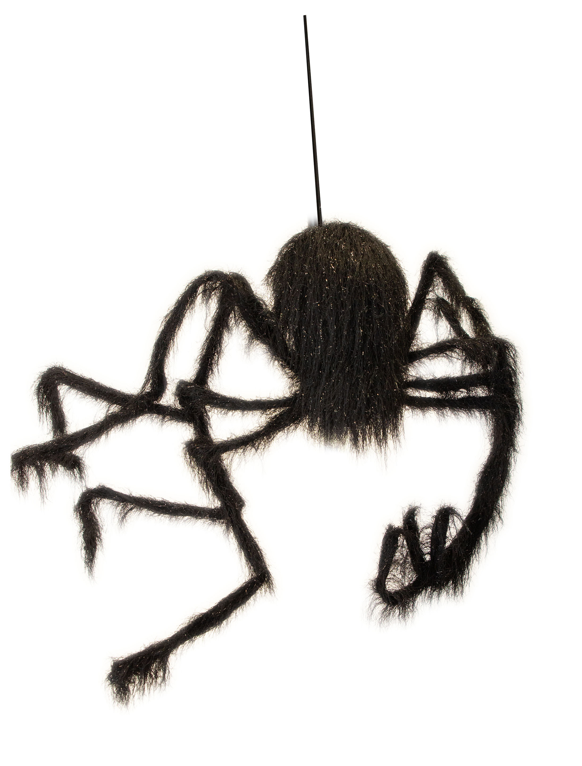 Spinne mit Vibration 200cm schwarz