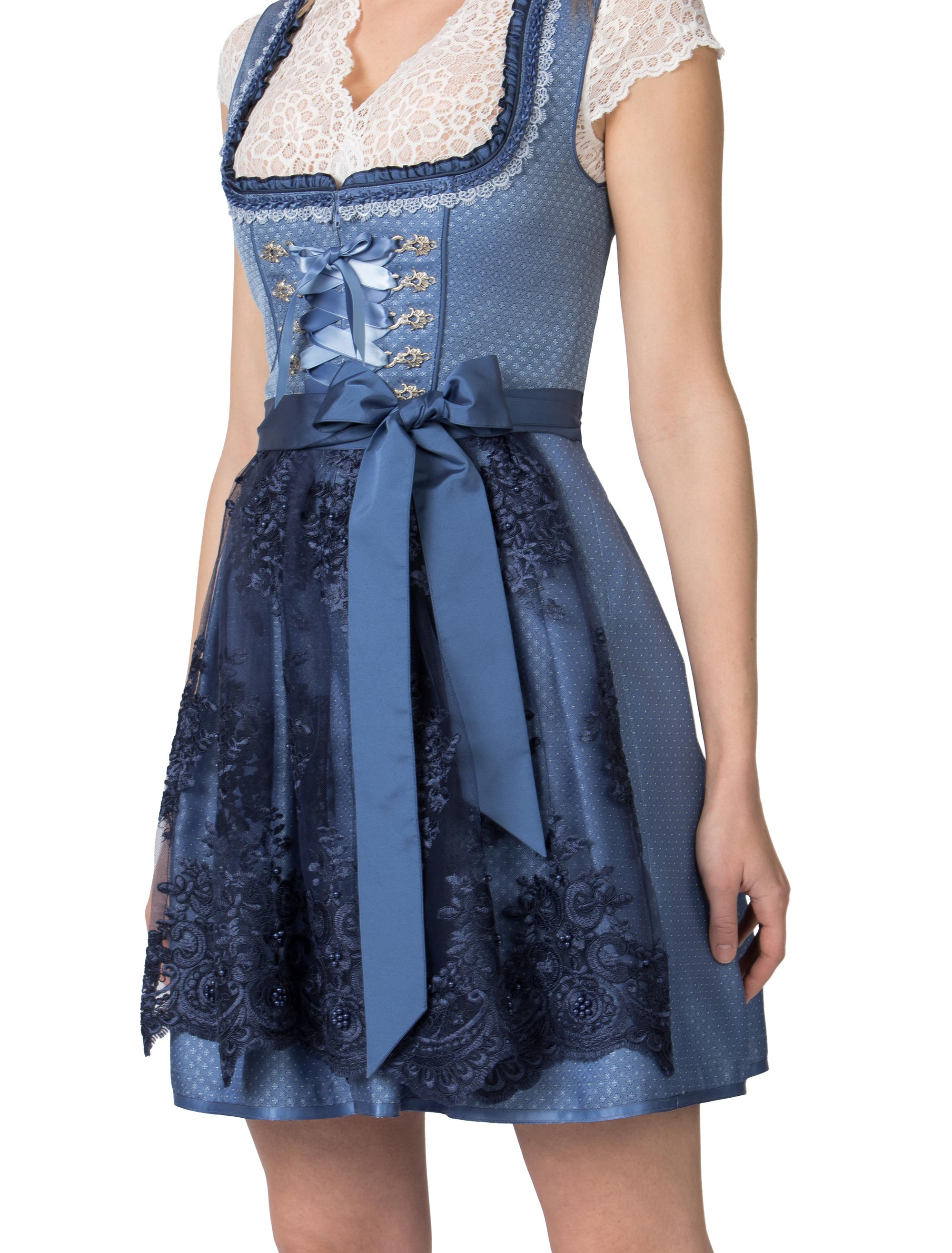 Dirndl Beliva Damen blau 38